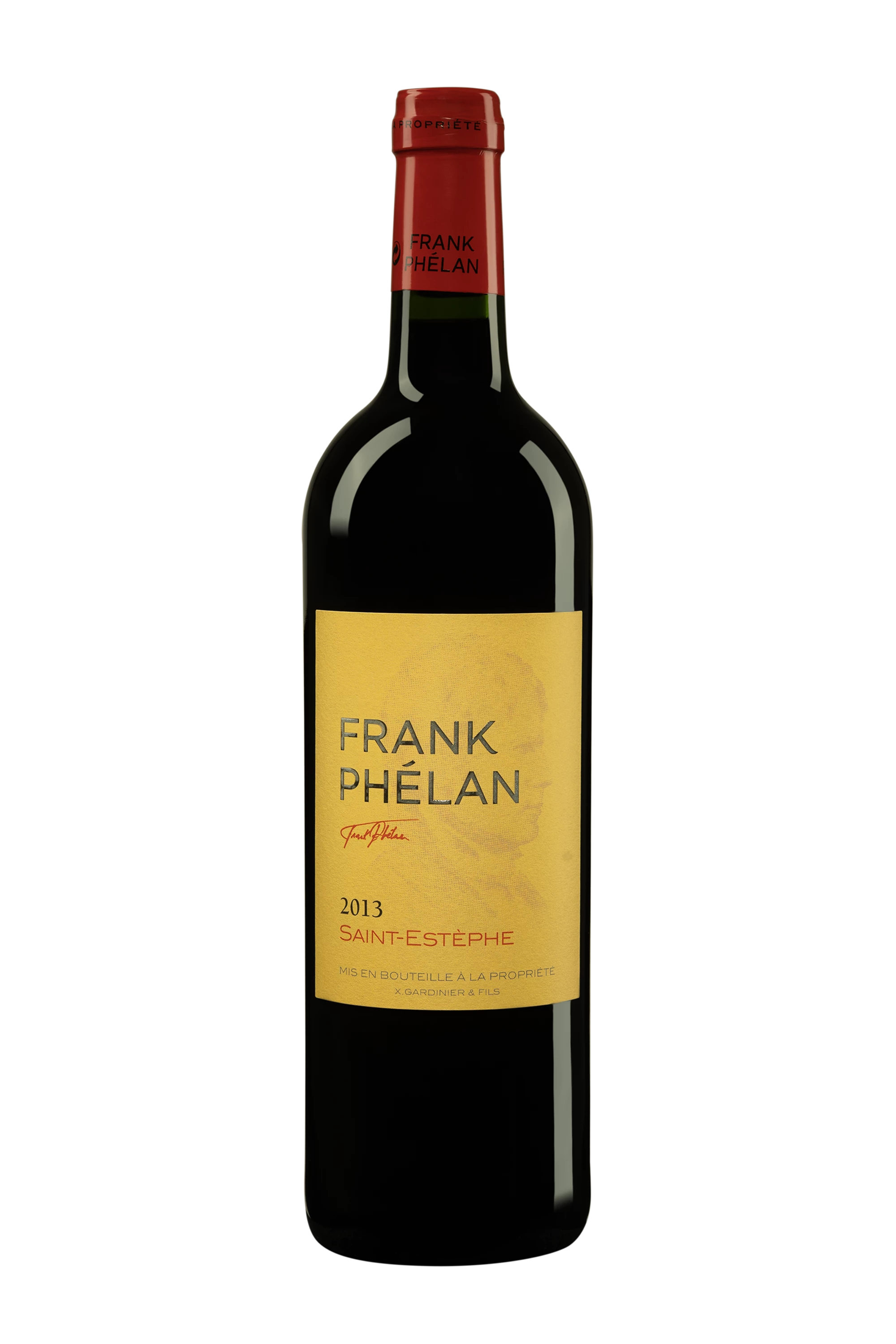 Château Phélan Ségur - Saint-Estèphe "Frank Phélan - Second Vin de Château Phélan Ségur" Rouge 2013, 75cl