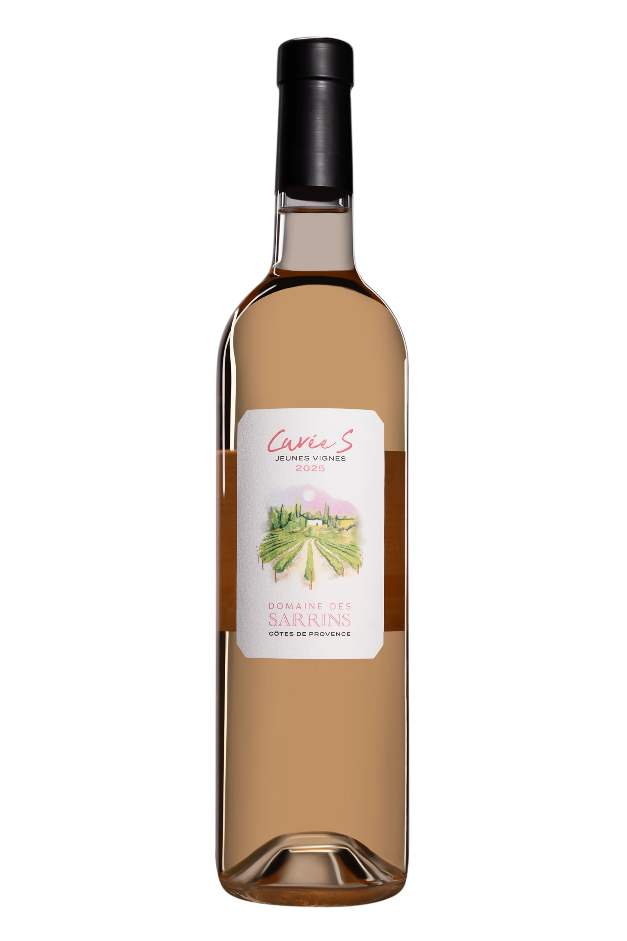 Domaine des Sarrins - Côtes de Provence "Cuvée S - Jeunes Vignes" Rosé 2025 12.5°, 75cl