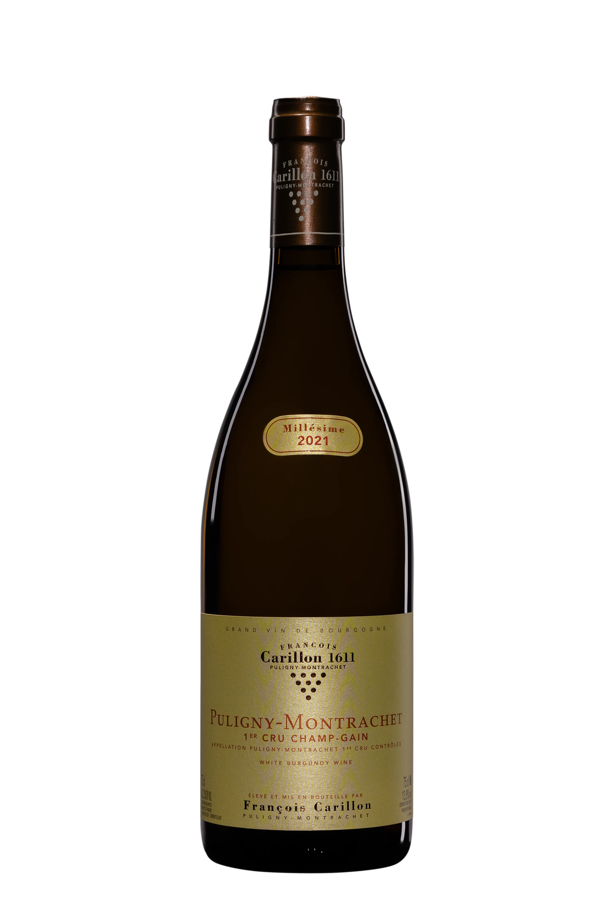 Domaine François Carillon - Puligny-Montrachet 1er Cru "Les Champs-Gain" Blanc 2021 13.5°, 75cl