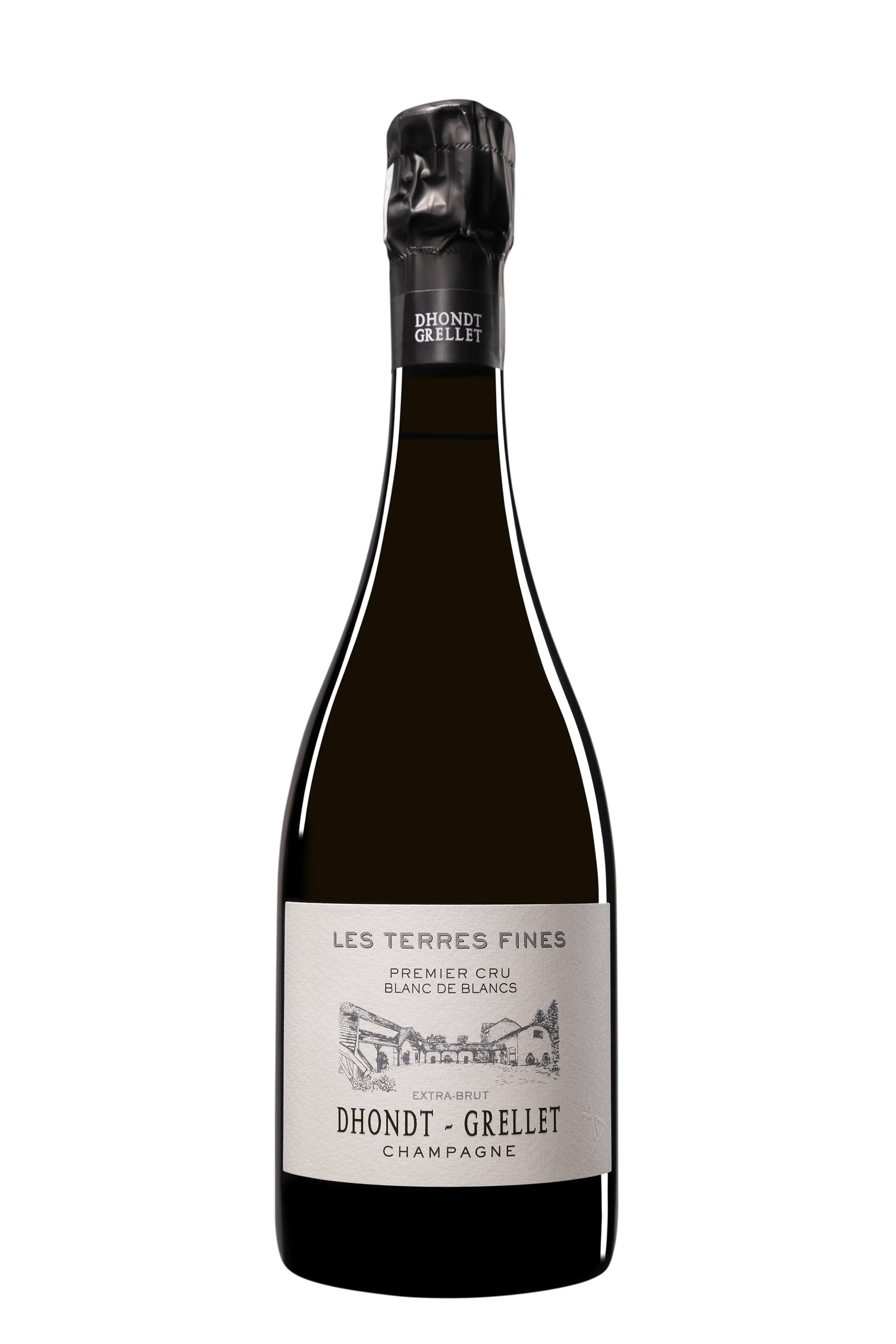 Domaine Dhondt-Grellet - Champagne Extra-Brut 1er Cru Blanc de Blancs "Les Terres Fines" Blanc Vendange 2019 Dégorgement 11.2022 12°, 75cl