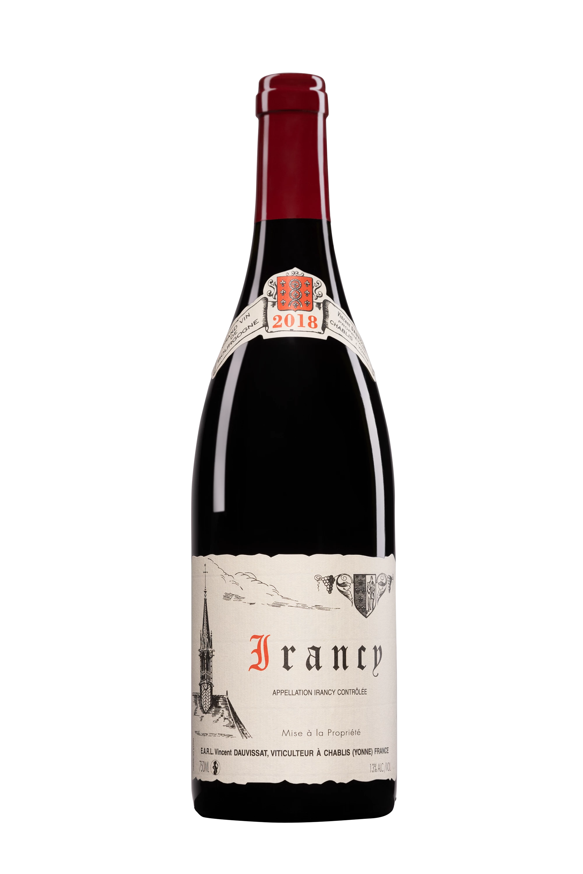 Domaine Vincent Dauvissat - Irancy Rouge 2018, 75cl