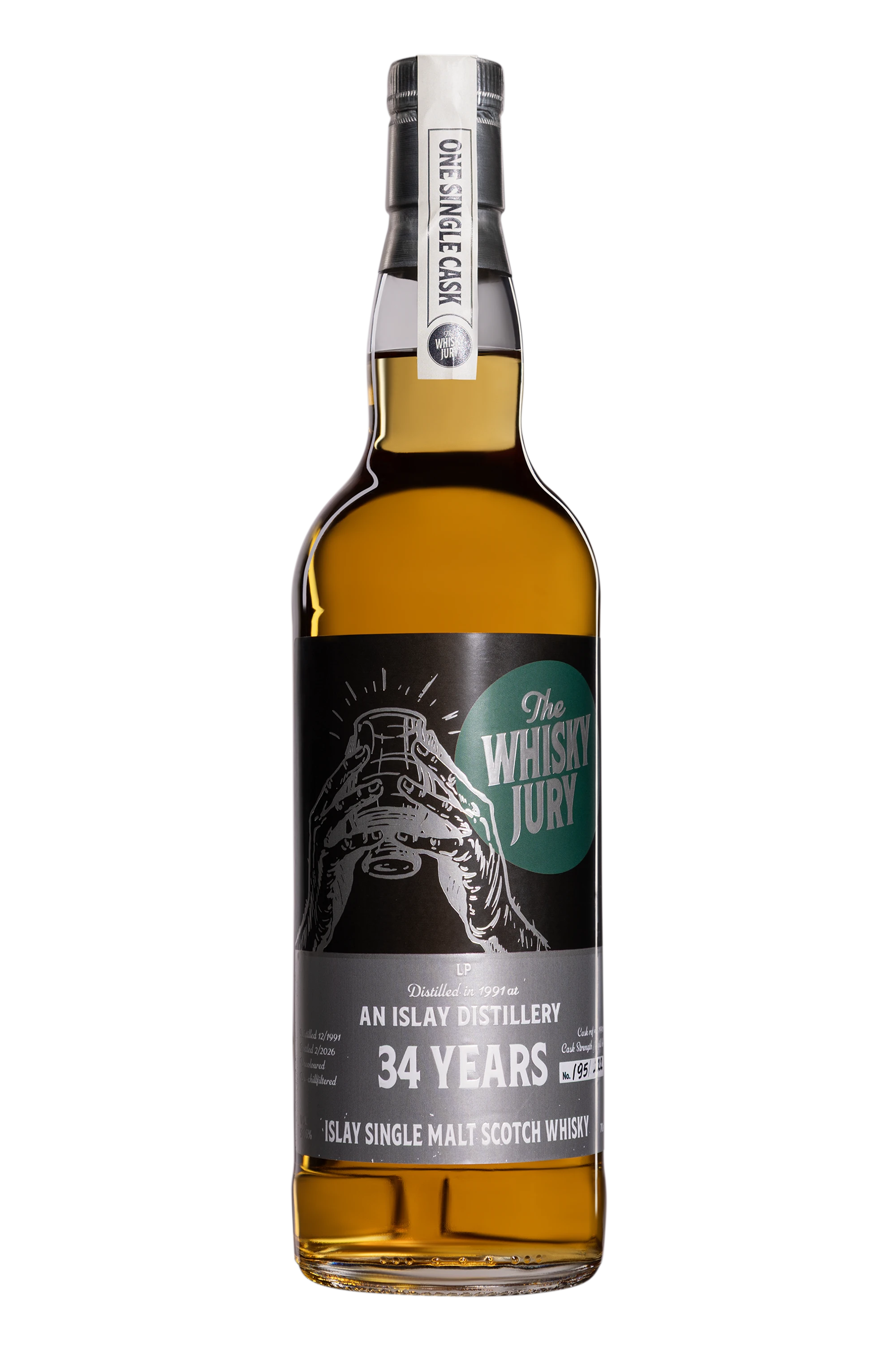 The Whisky Jury - Single Malt Scotch Whisky "34 Ans Secret Islay" Brun 1991 50.6°, 70cl