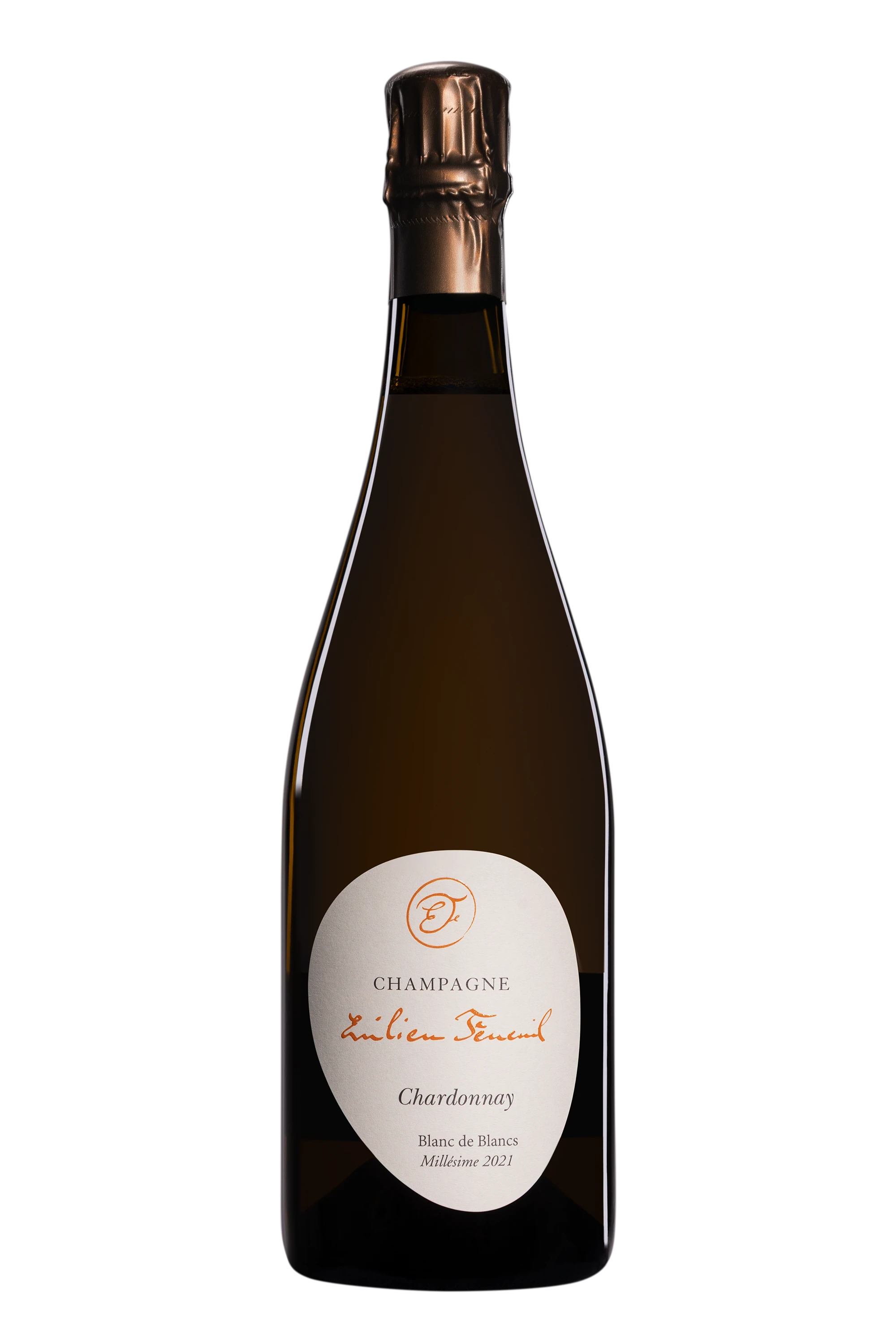 Domaine Emilien Feneuil - Champagne Extra-Brut 1er Cru Blanc de Blancs Millésimé "Chardonnay" Blanc 2021 Dégorgement 05 May. 2025 12°, 75cl