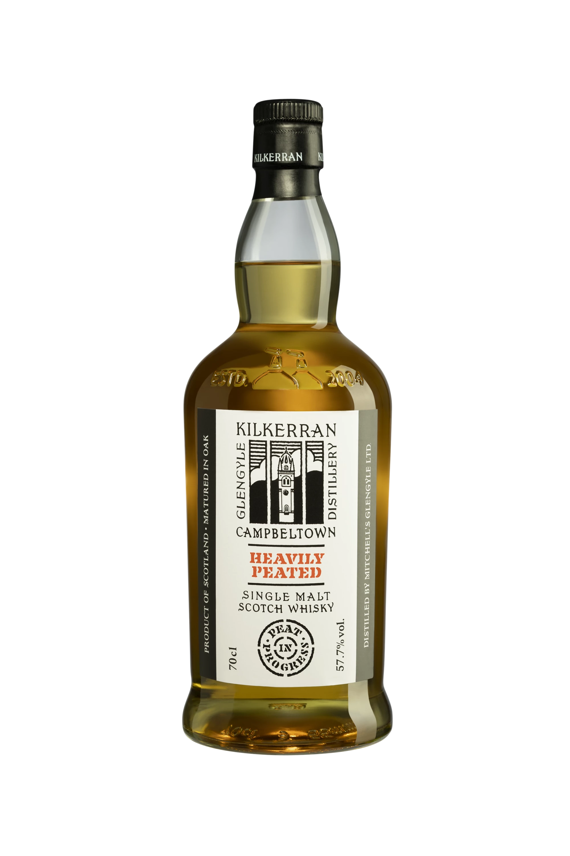 Kilkerran - Single Malt Scotch Whisky "Heavily Peated - Batch 5" 57.7°, 70cl