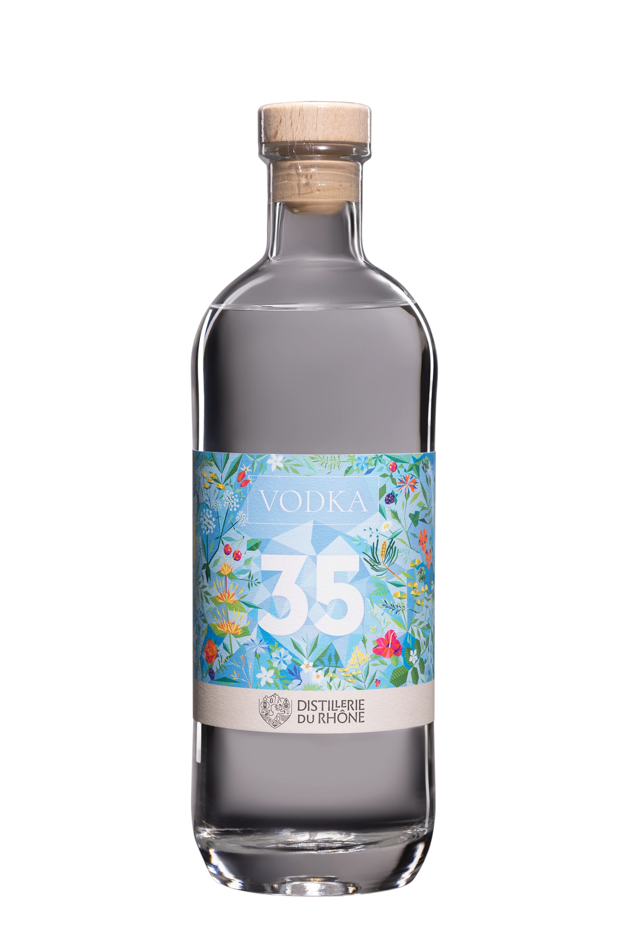 Distillerie du Rhône - Vodka "35" Blanc 41°, 70cl