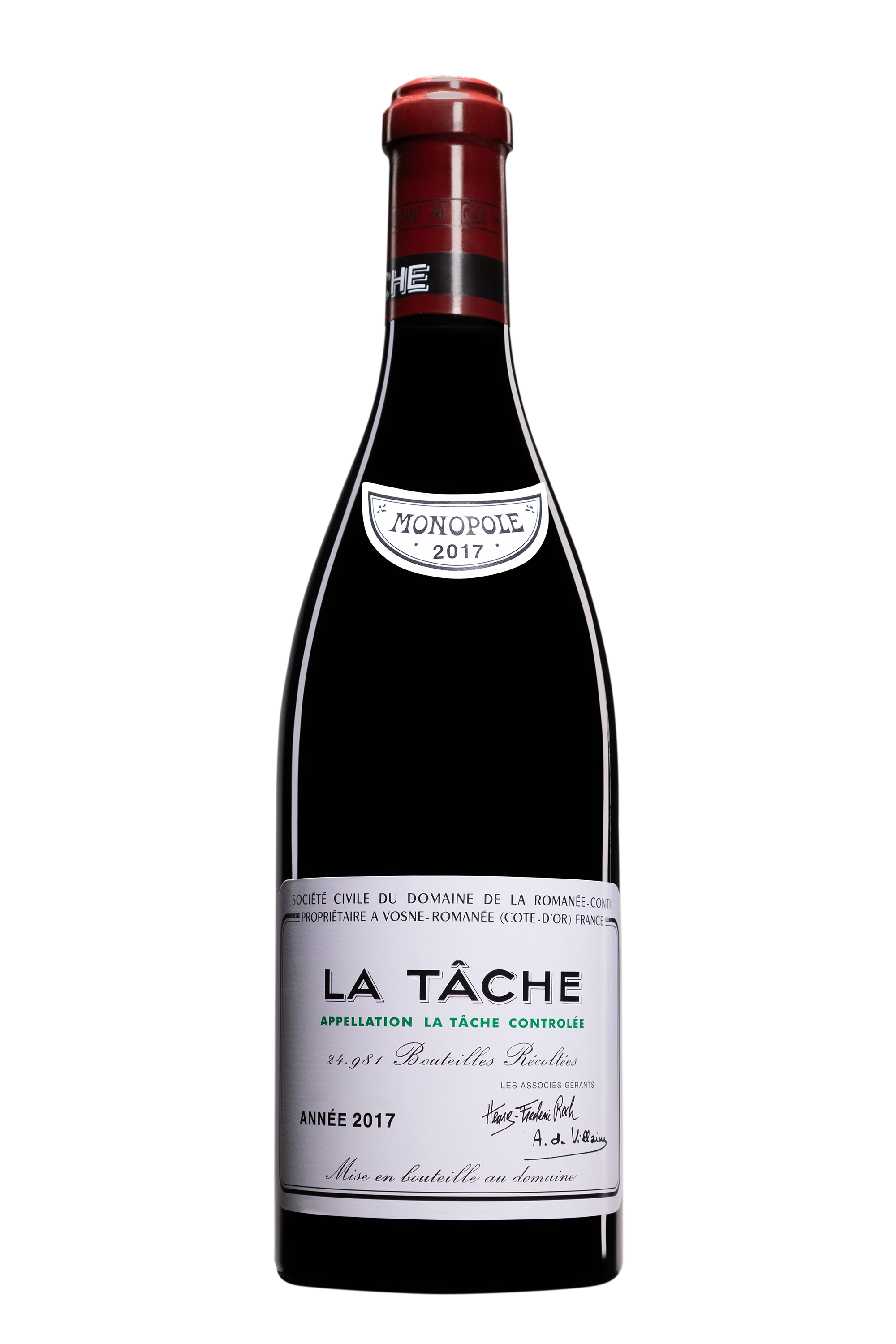 Domaine de la Romanée Conti - La Tâche Grand Cru "Monopole" Rouge 2017 13°, 75cl