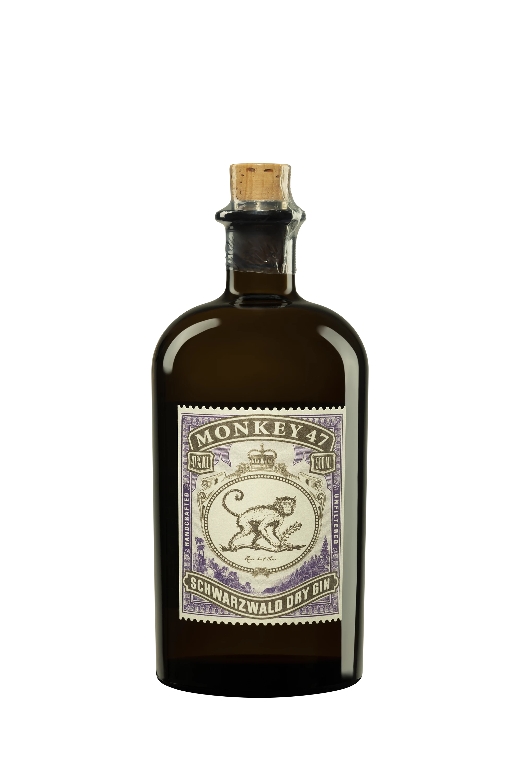 Black Forest Distillers - Gin "Monkey 47" Blanc 47°, 50cl