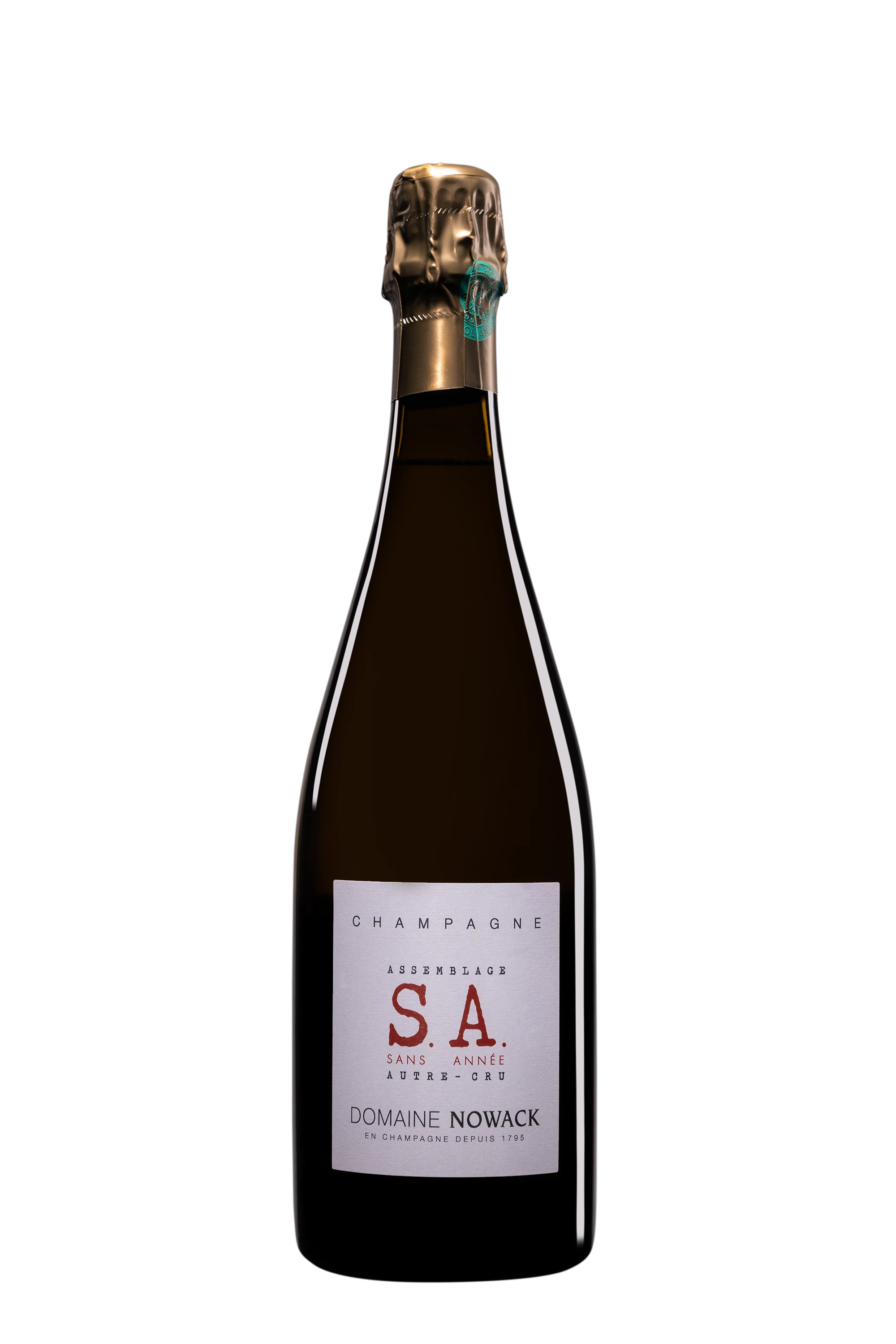 Domaine Nowack - Champagne Extra-Brut "S.A." Blanc NV, 75cl