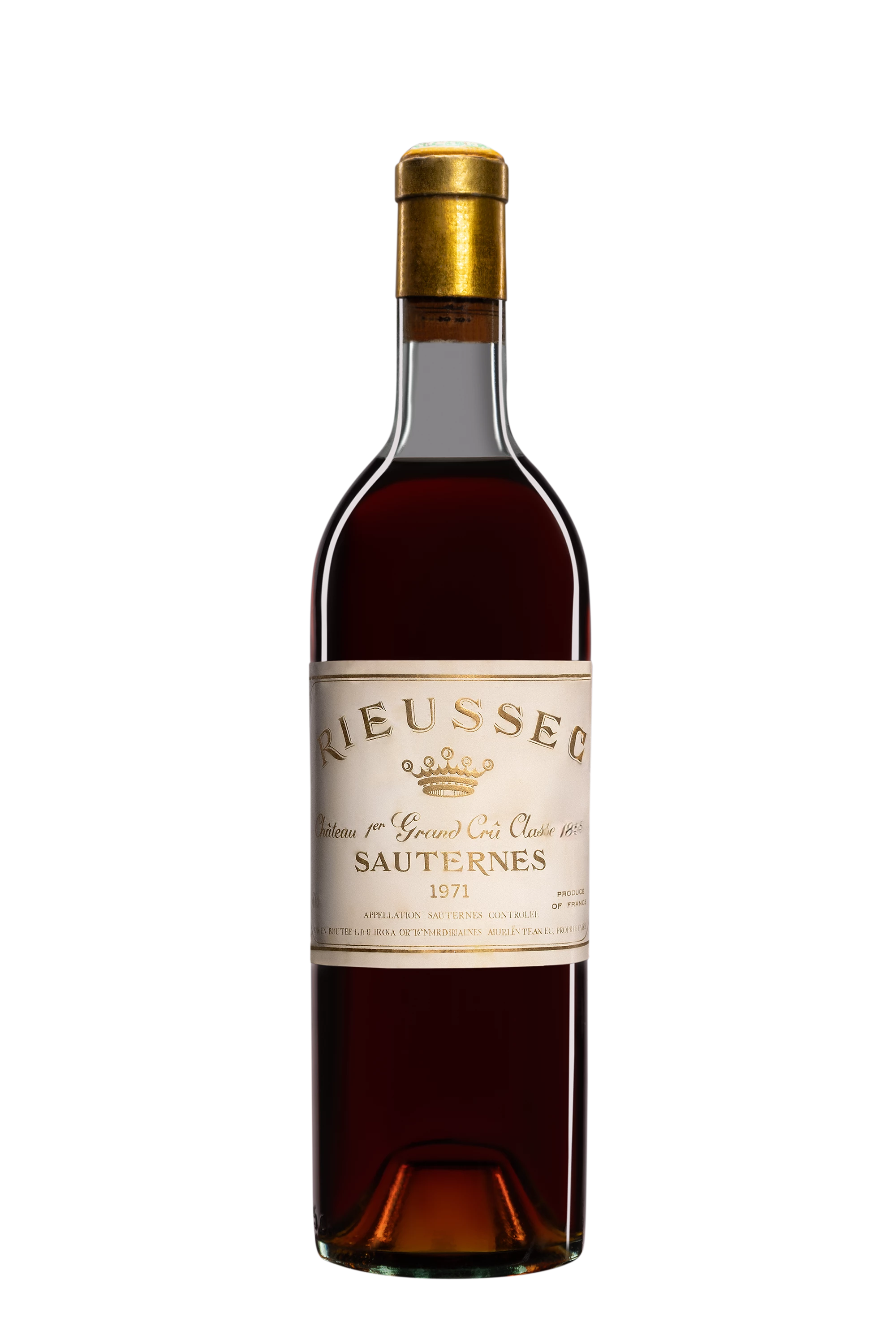 Château Rieussec - Sauternes "1er Cru Classé" Blanc 1971, 73cl