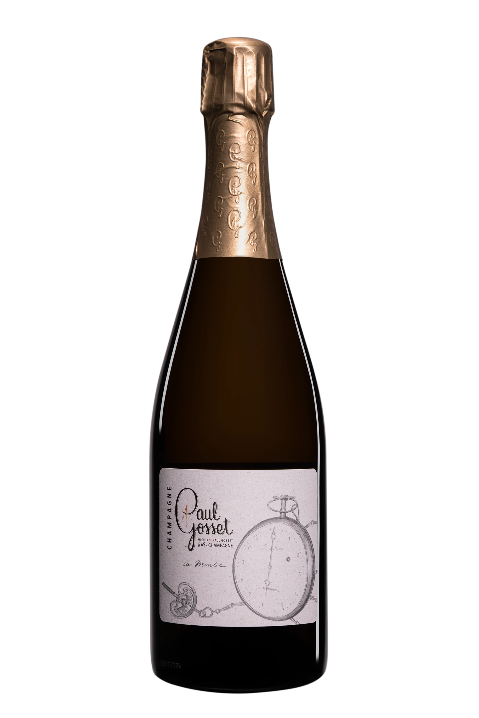 Domaine Paul Gosset - Champagne Extra-Brut "La Montre" Blanc NV Dégorgement 05 Mar. 2025 12.5°, 75cl