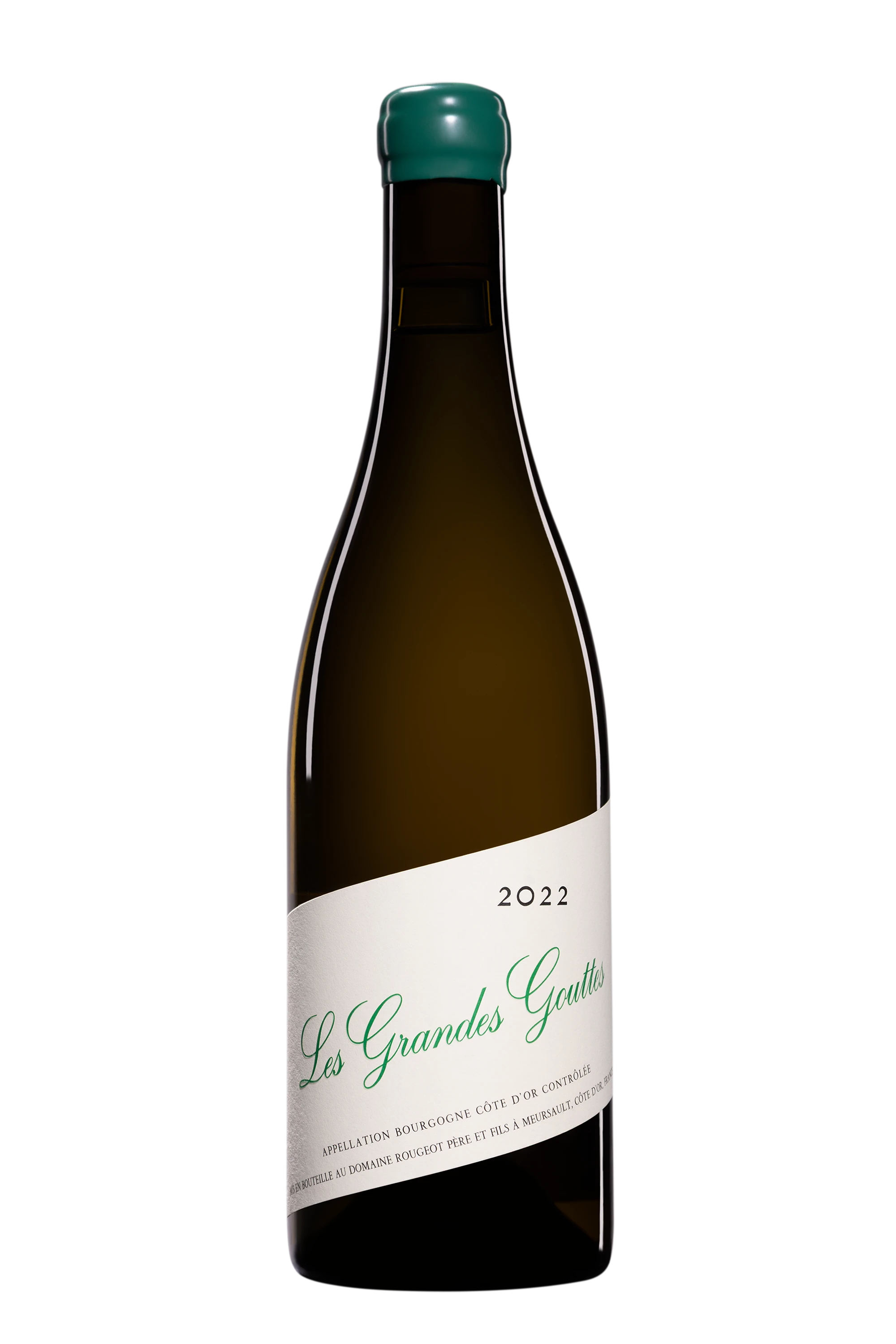 Domaine Rougeot Père et Fils - Bourgogne Côte d'Or "Les Grandes Gouttes - Sans Sulfite Ajouté" Blanc 2022 13°, 75cl