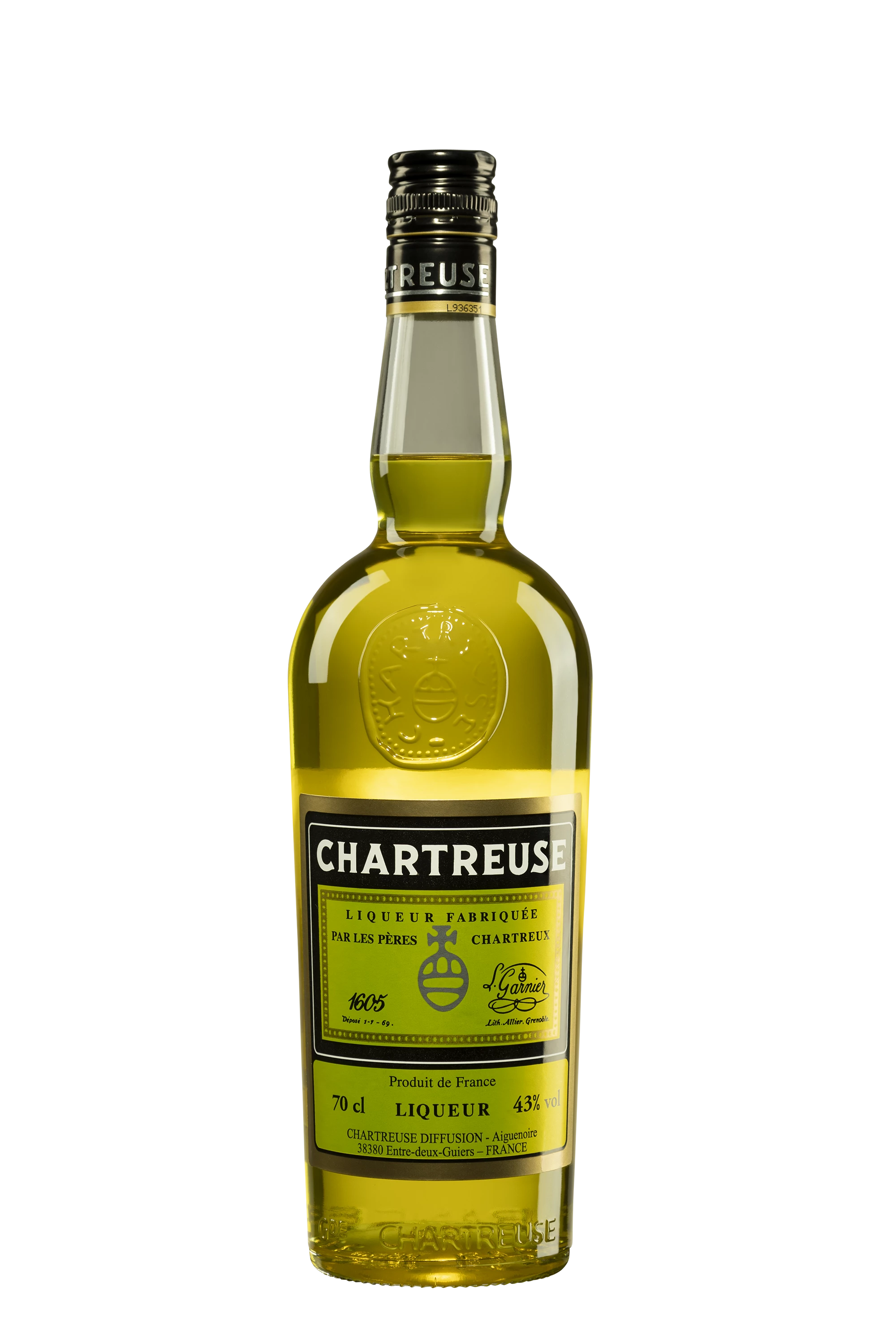 Chartreuse - Liqueur "Jaune - Release 2019" 43°, 70cl