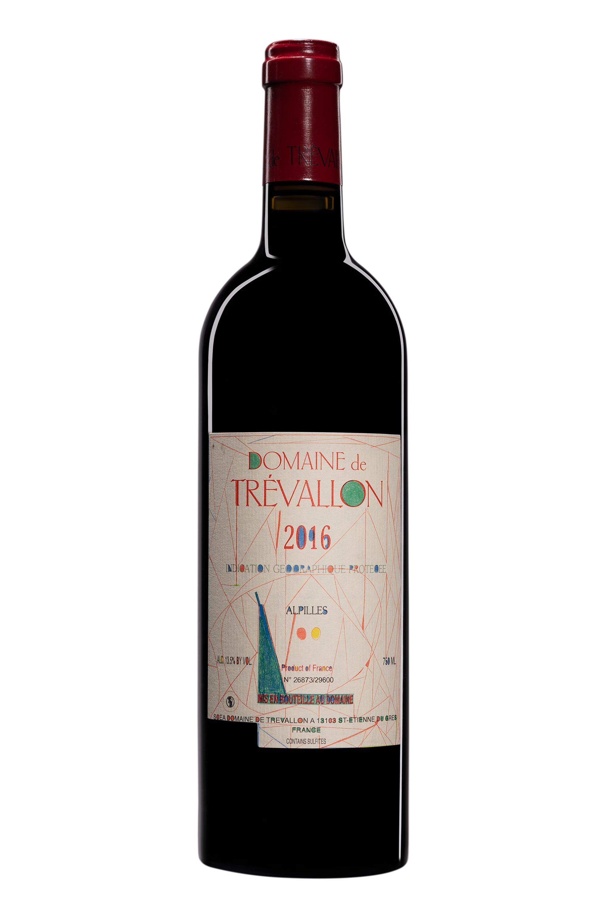 Domaine de Trévallon - Vin de Pays des Alpilles Rouge 2016 13.5°, 75cl