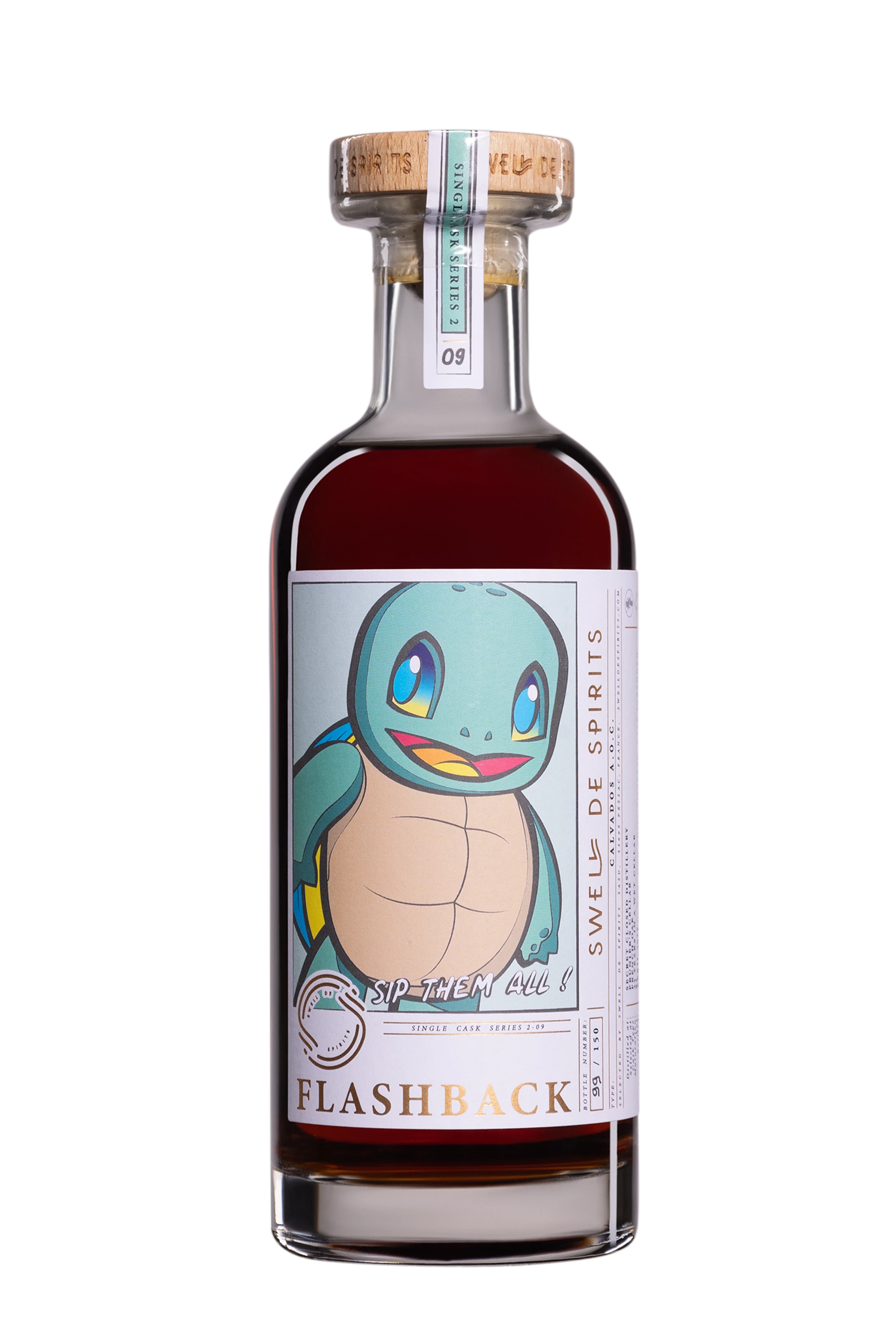 Swell de Spirits - Calvados "Chai de Prunier - Flashback N°9" Brun 2003 47.4°, 50cl