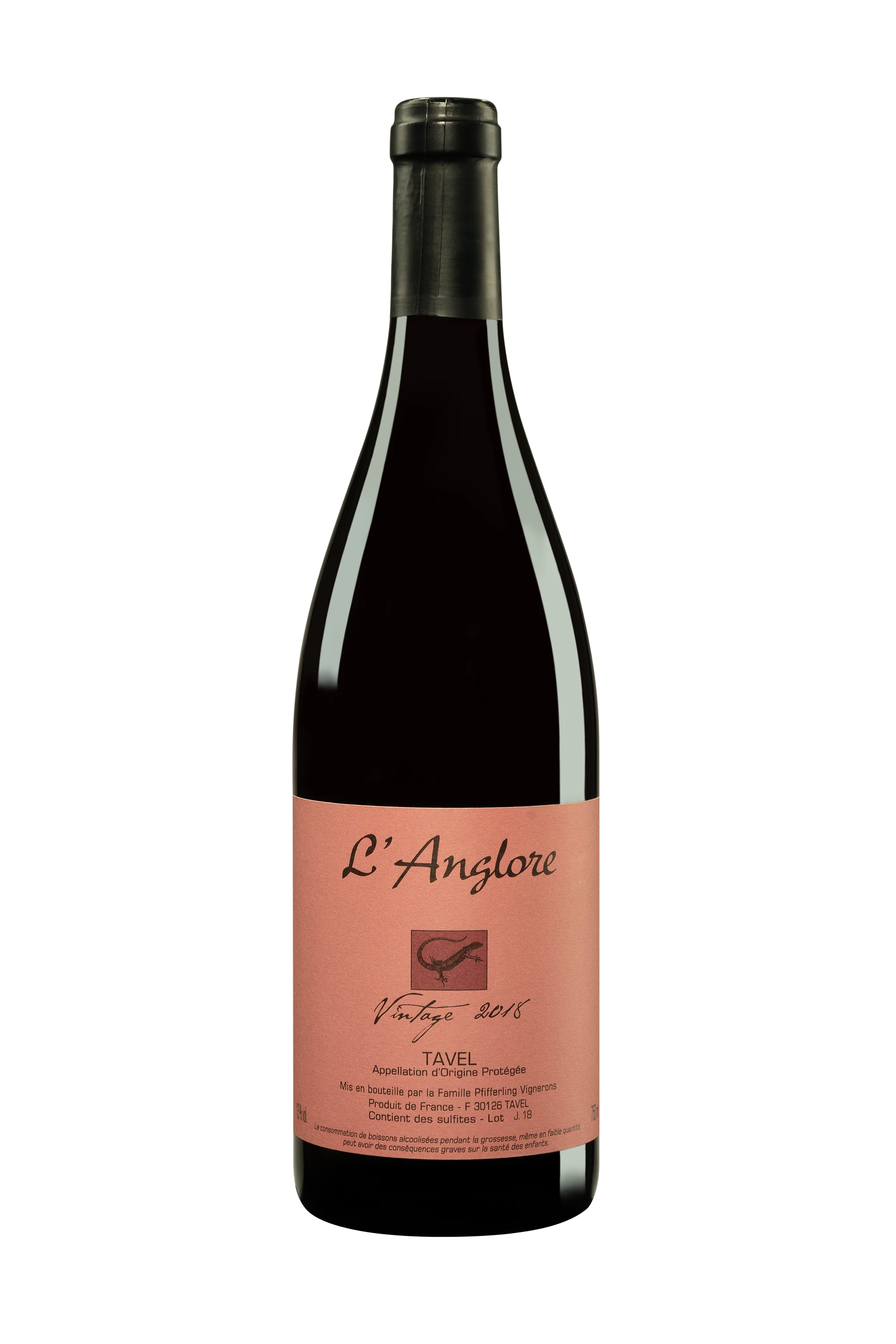 Domaine de l'Anglore - Tavel "Vintage" Rosé 2018, 75cl