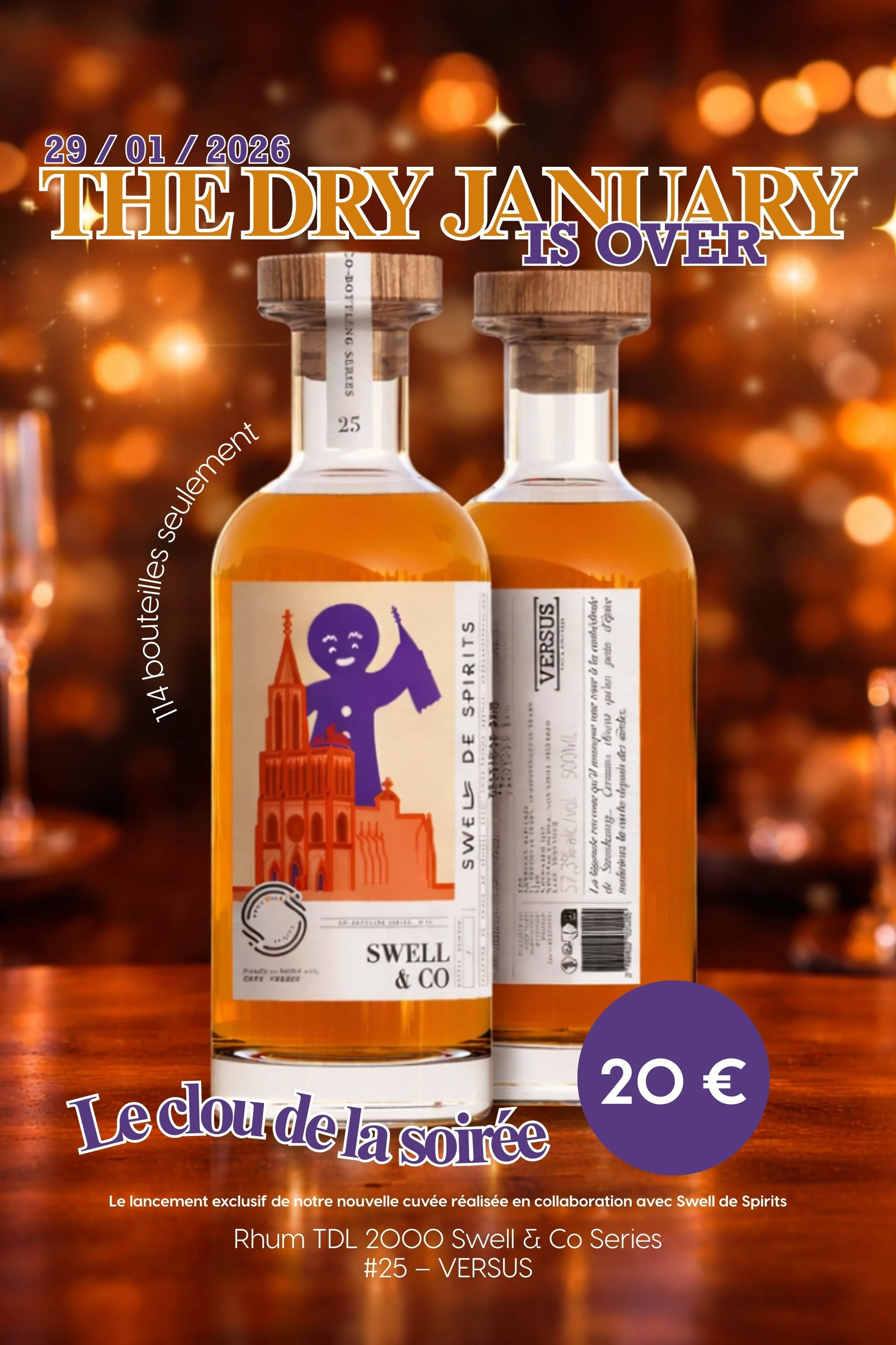 Rencontre Producteur & Lancement de la cuvée nouvelle VERSUS : Mika de Swell de Spirits  - 29.01.2026