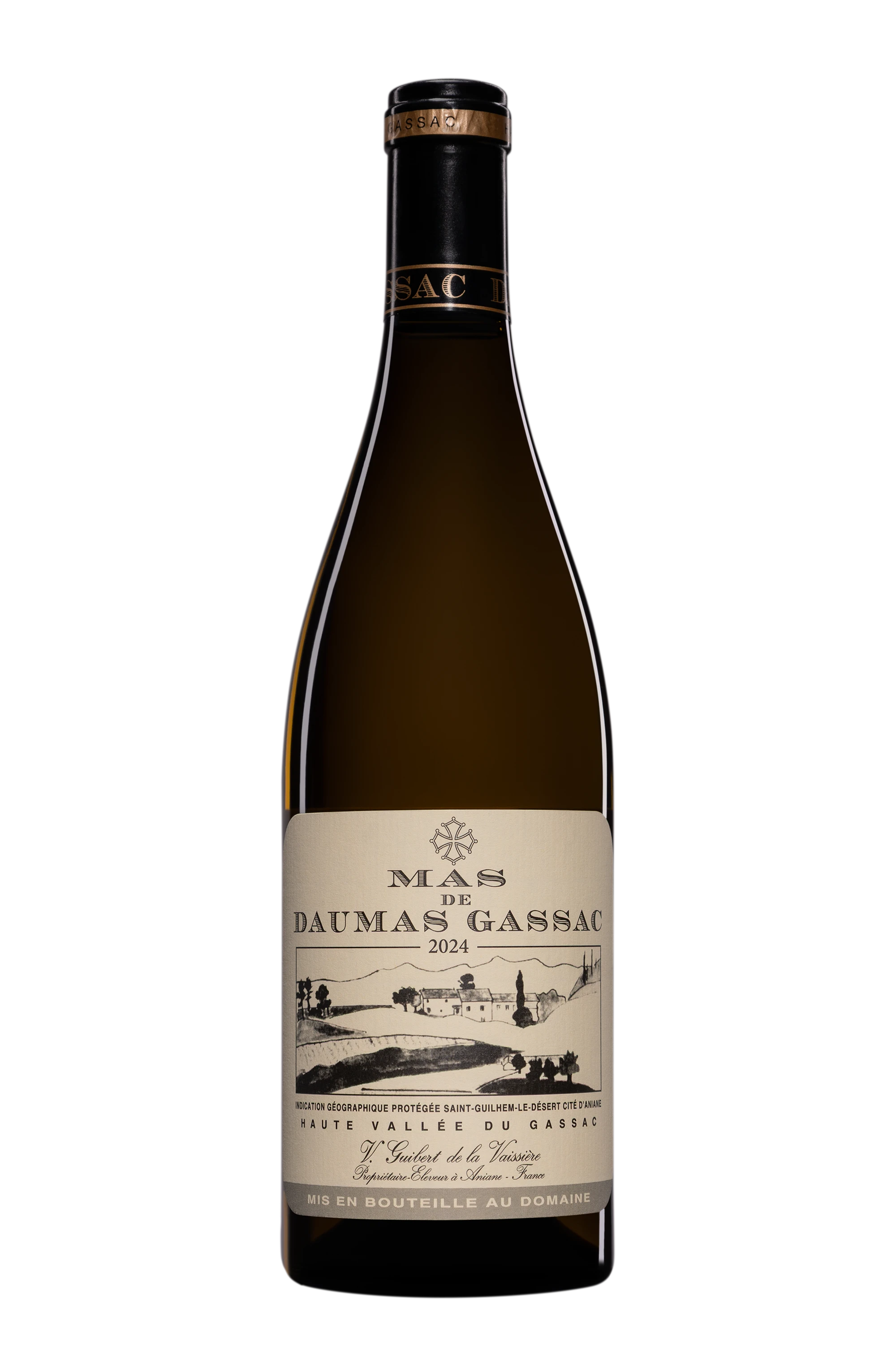 Mas Daumas Gassac - Vin de Pays de Saint Guilhem-le-Désert – Cité d'Aniane Blanc 2024, 75cl