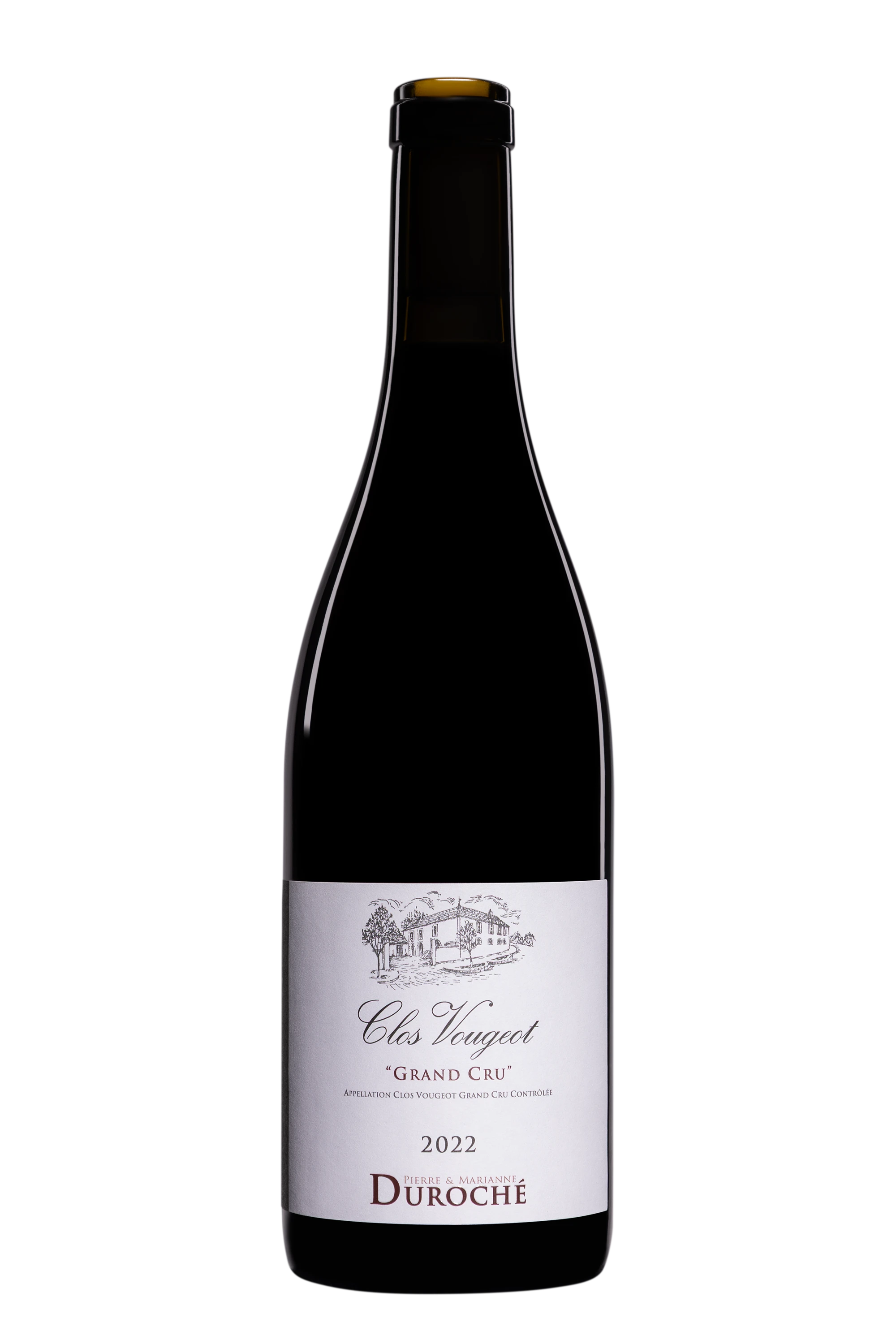 Domaine Duroché - Clos de Vougeot Grand Cru Rouge 2022 13°, 75cl