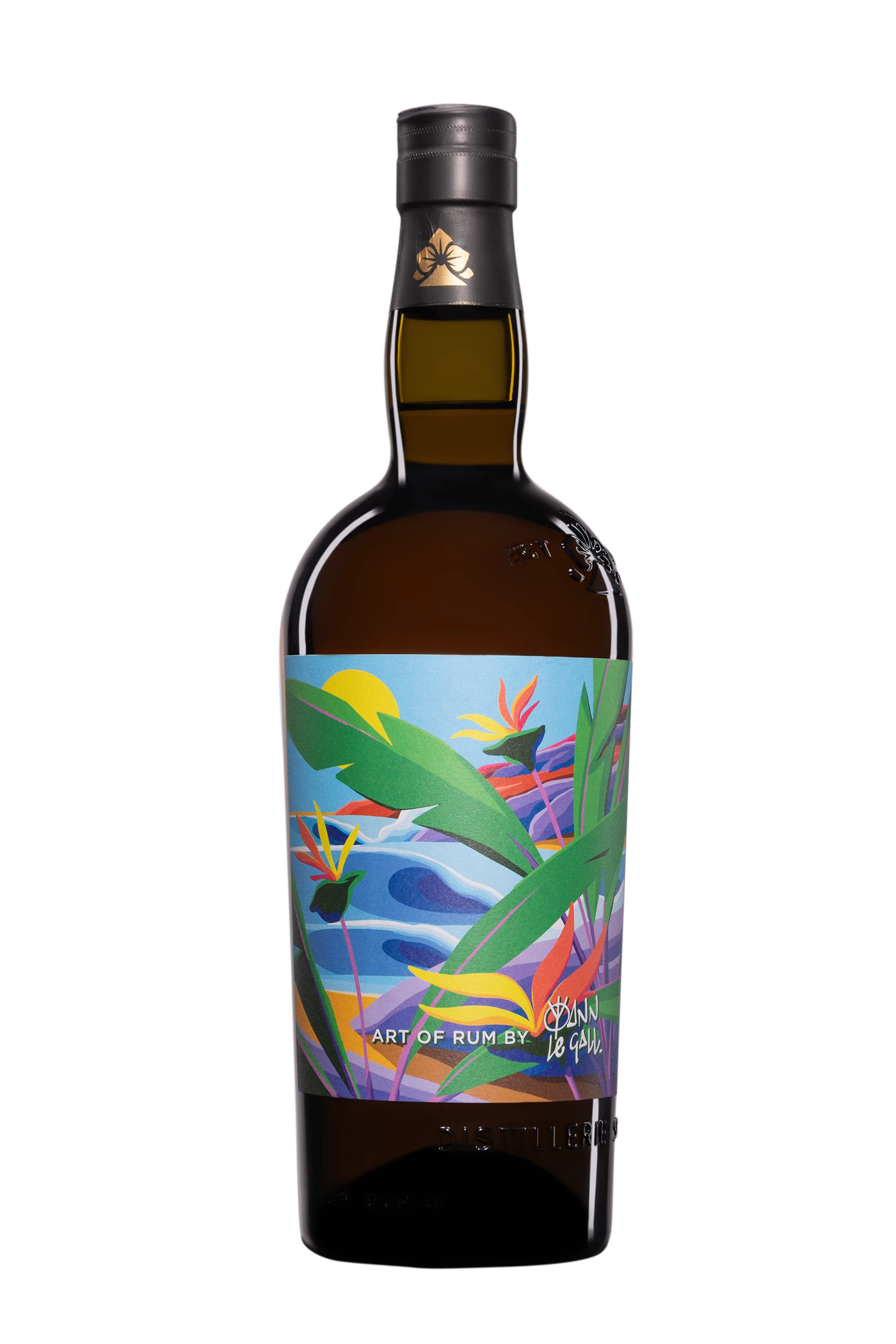 Savanna - Rhum de Mélasse de la Réunion "Artist Edition Art of Rum by Yann le Gall" Brun 54° Giftbox, 70cl