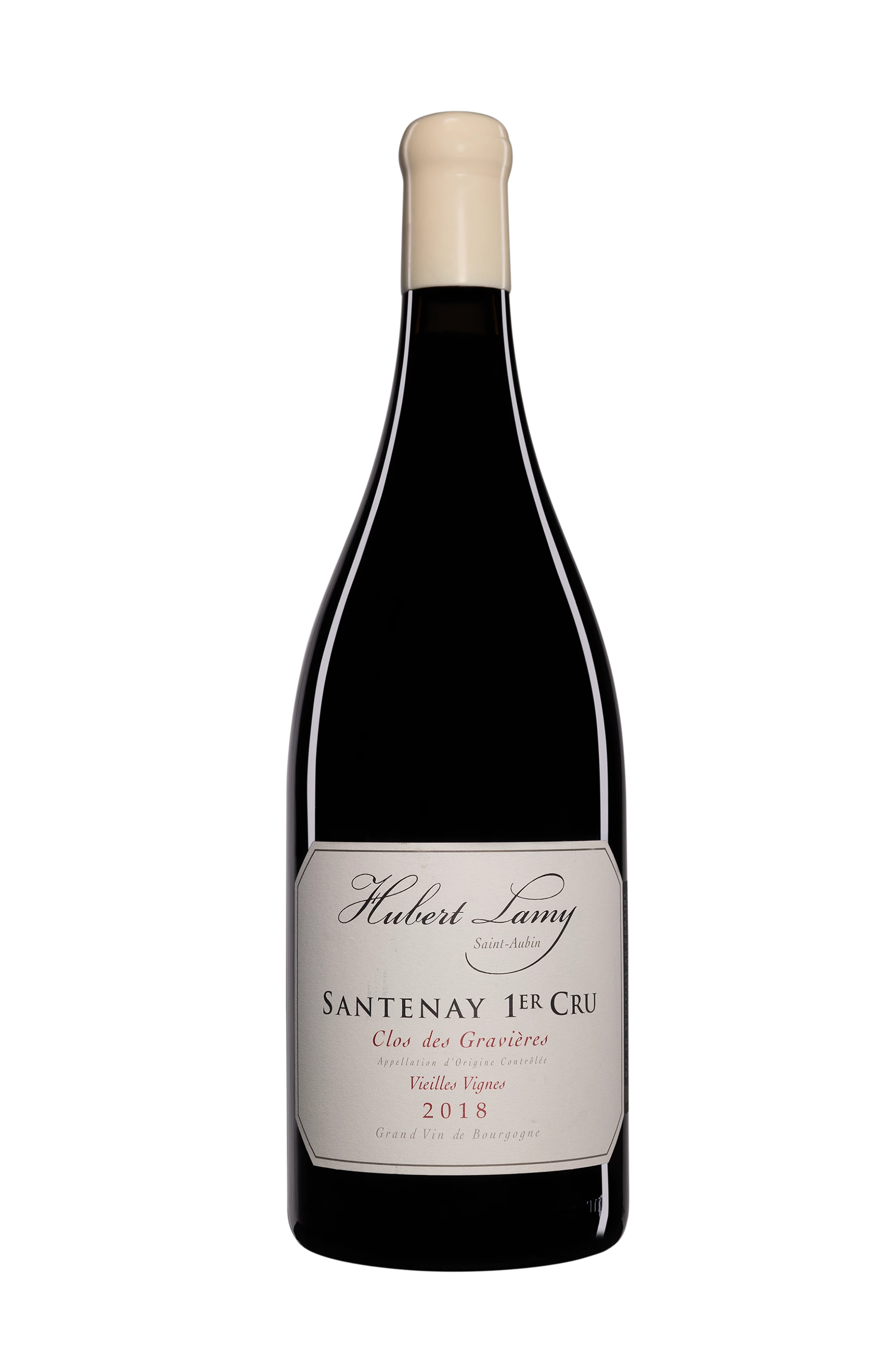 Domaine Hubert Lamy - Santenay 1er Cru "Clos des Gravières" Rouge 2018 13°, 150cl