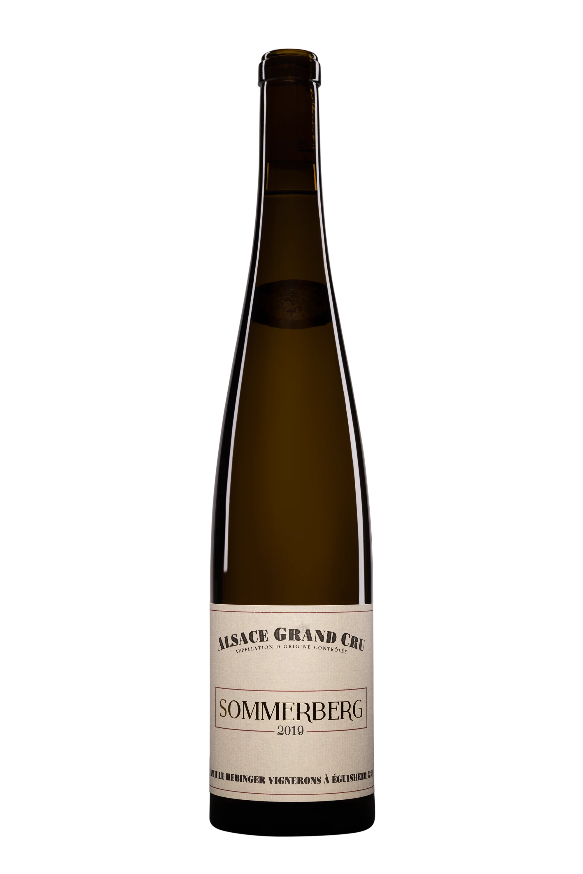 Domaine Hebinger - Alsace Grand Cru Sommerberg "Riesling" Blanc 2019, 75cl