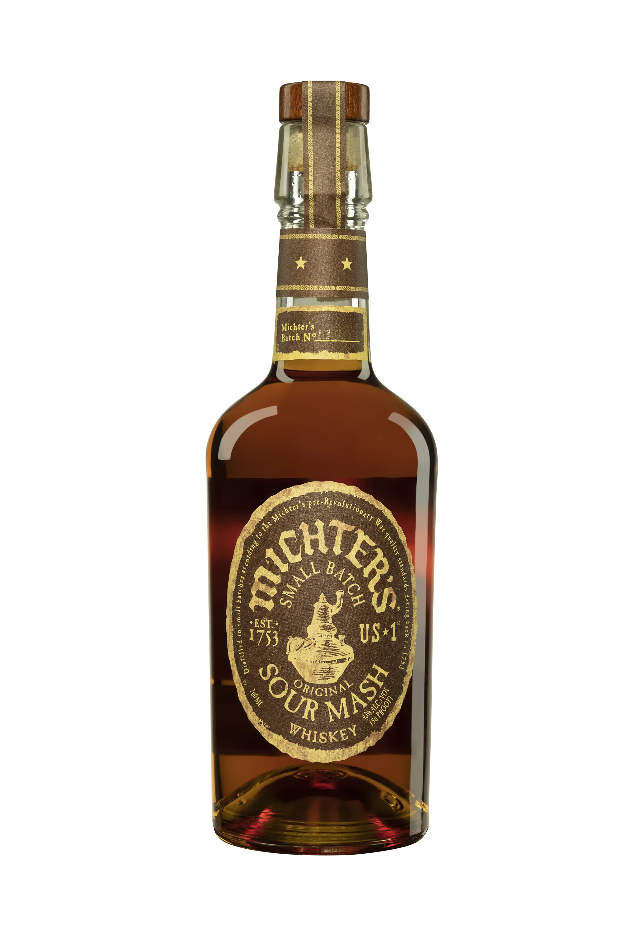 Michter's - Kentucky Bourbon "US 1 - Sour Mash" Brun 43° Giftbox, 70cl