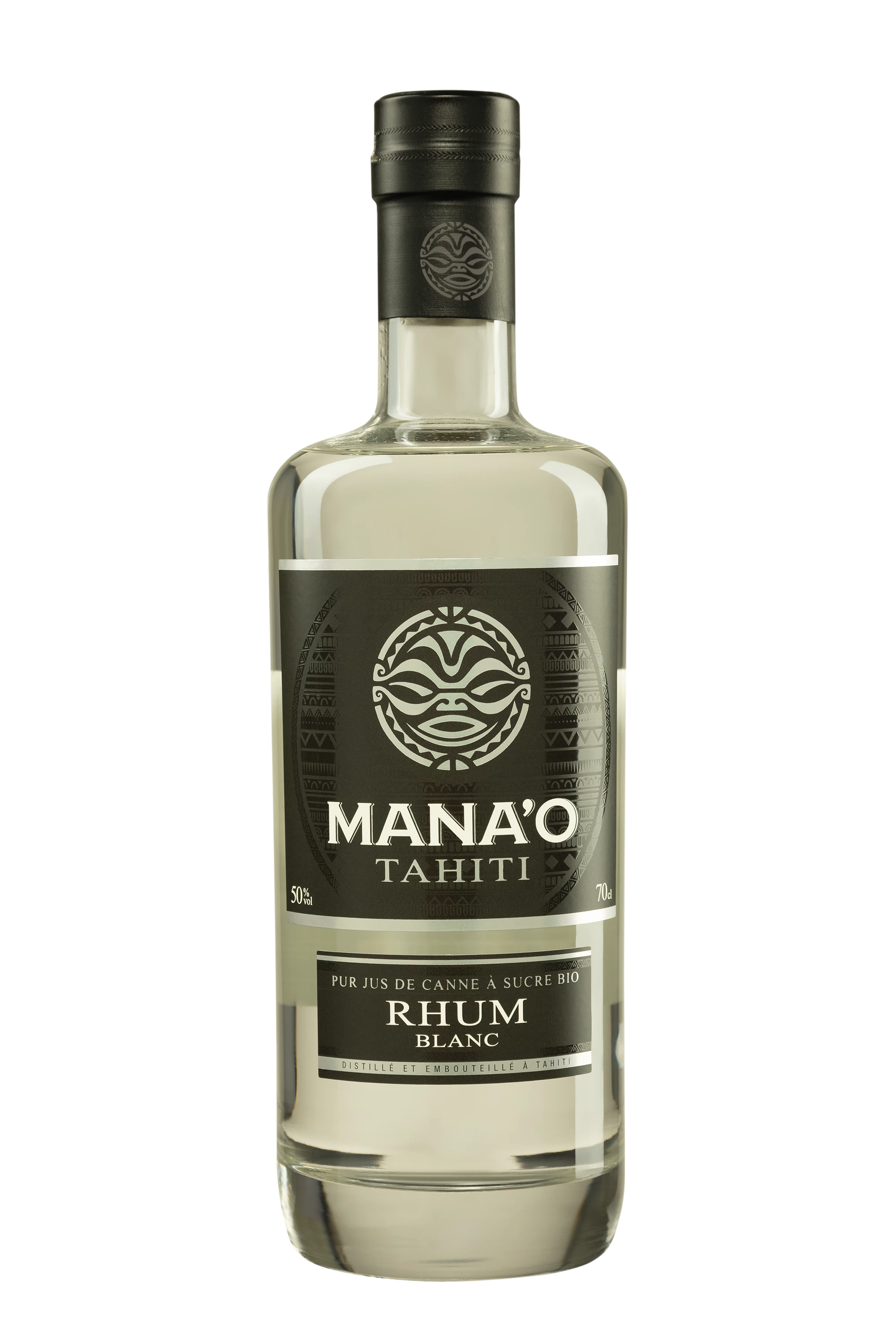 Mana'o - Pur Cane Juice Tahitian Rhum Blanc 50° Giftbox, 70cl