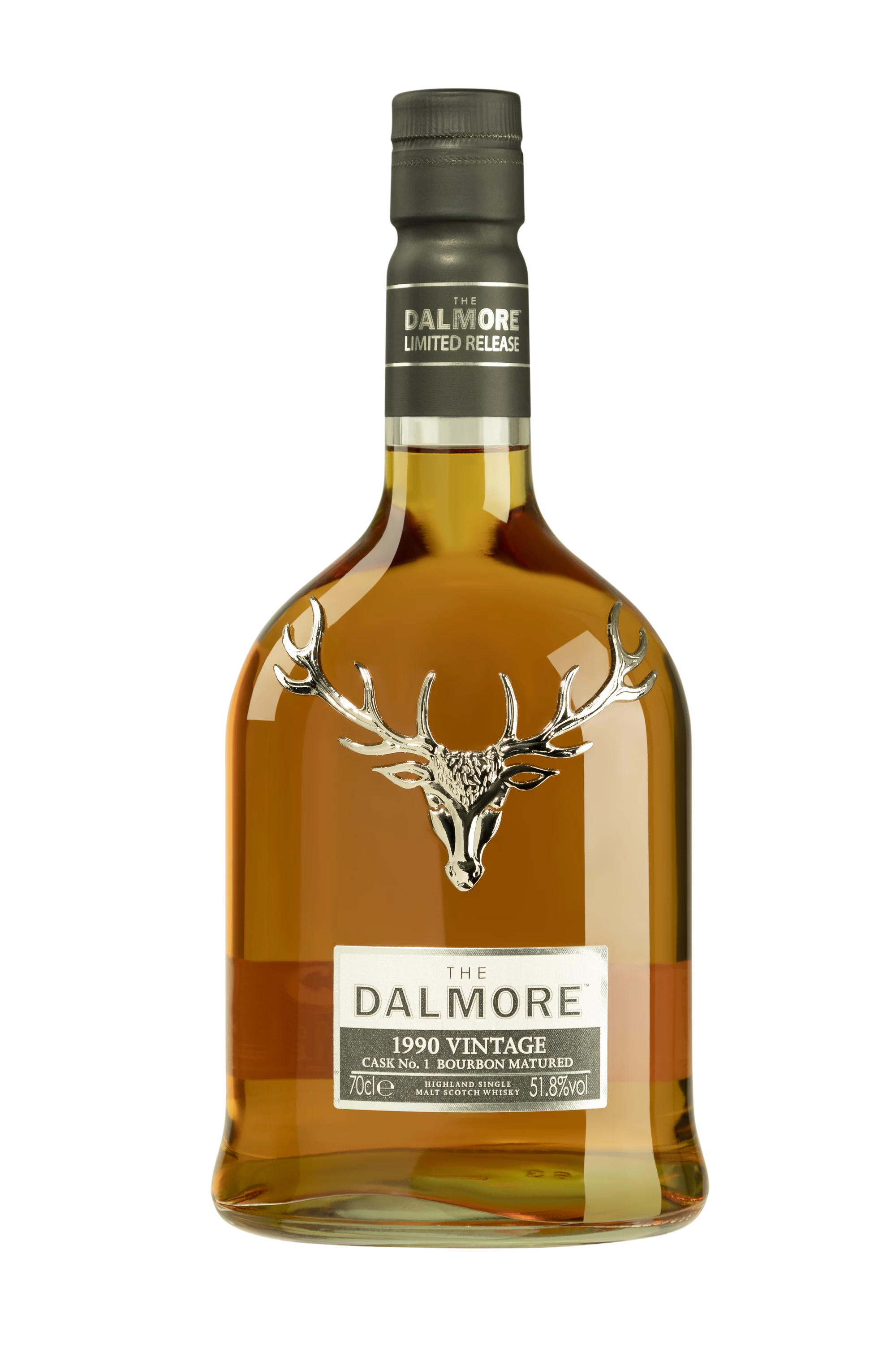 The Dalmore - Single Malt Scotch Whisky "22 Ans - Cask No 1 Bourbon Matured" 1990 51.8° Giftbox, 70cl