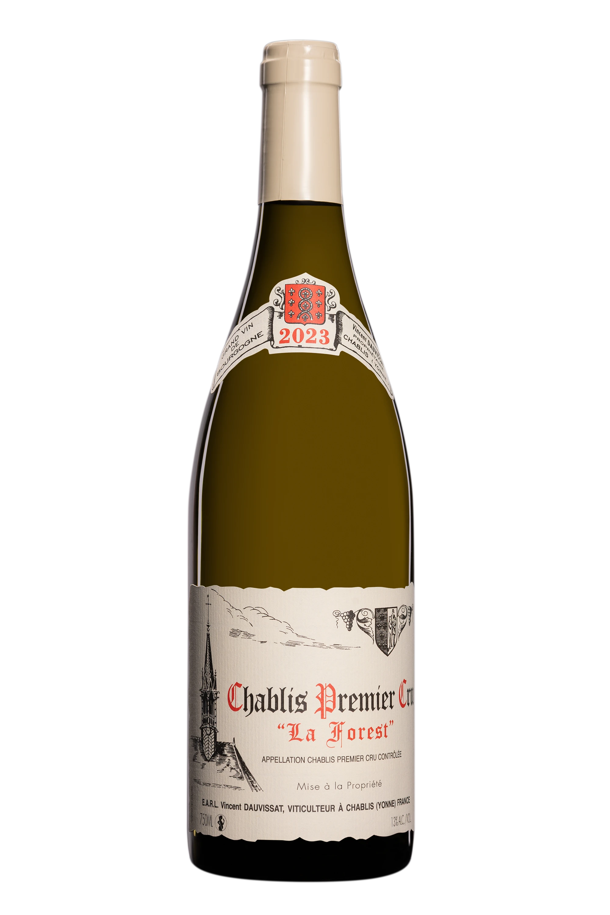 Domaine Vincent Dauvissat - Chablis 1er Cru "La Forest" Blanc 2023 13°, 75cl