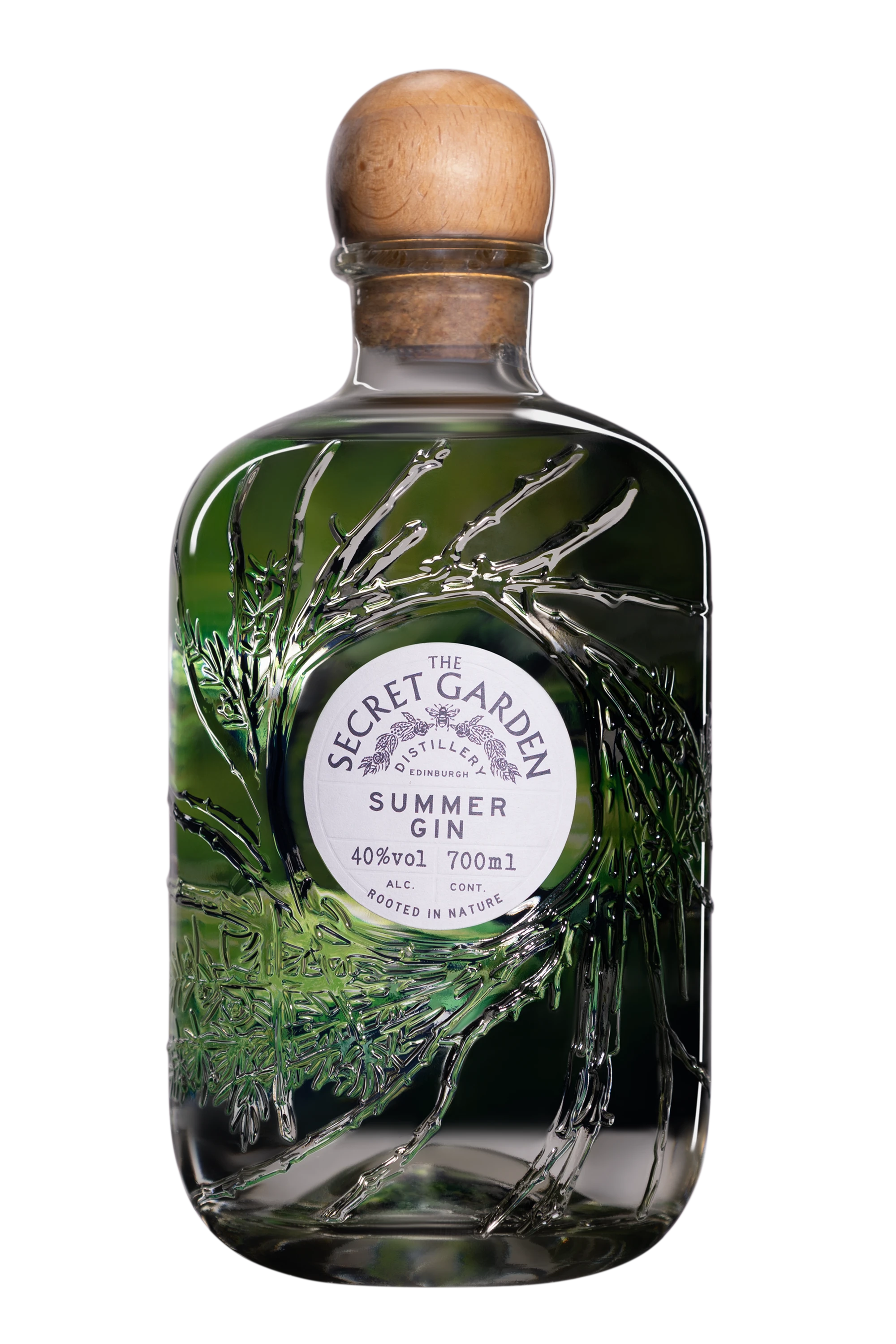 Secret Garden Disttillery - Gin "Summer Gin" Blanc NV 40°, 70cl