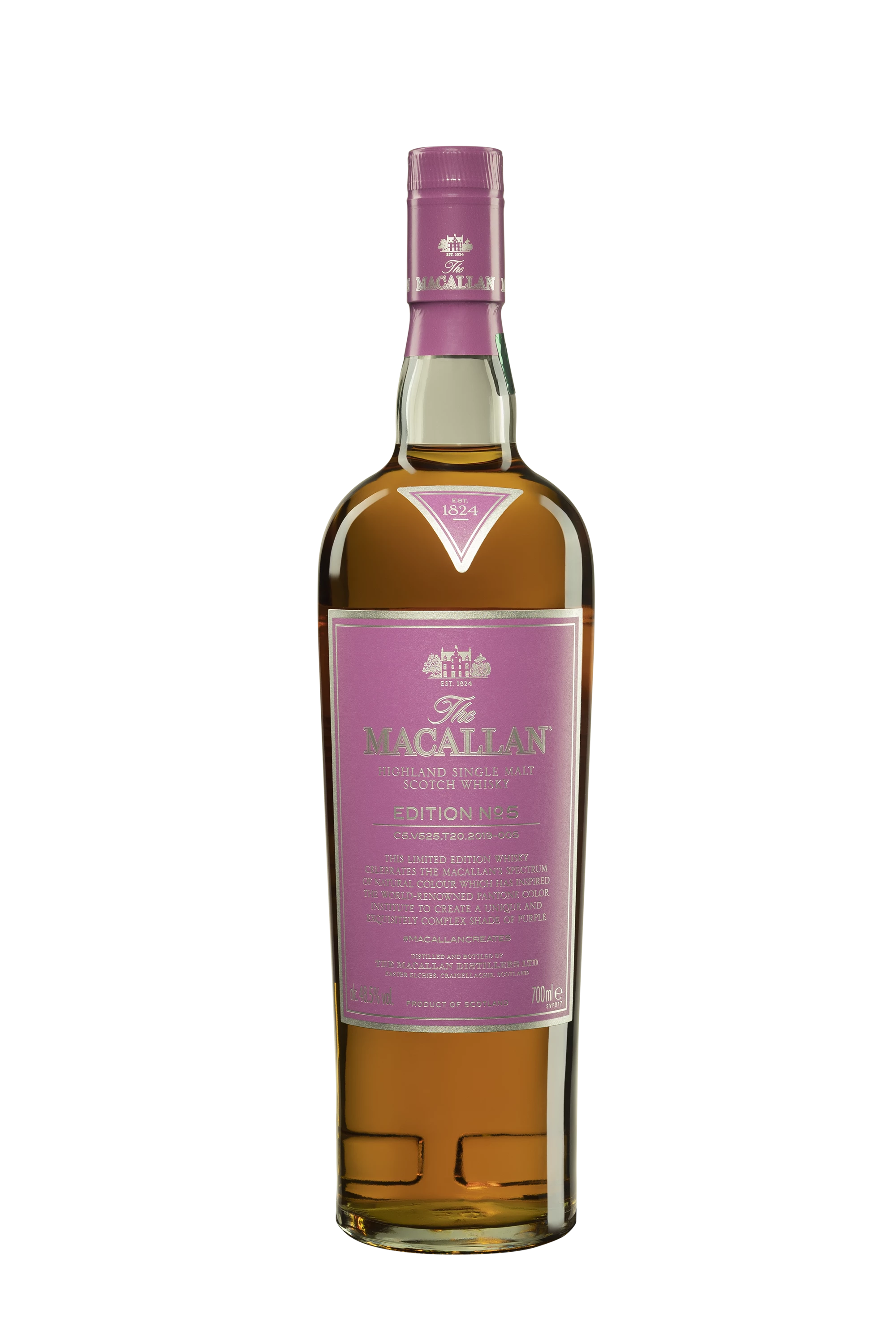 The Macallan - Single Scotch Malt Whisky "Edition 5" 48.5° Giftbox , 70cl