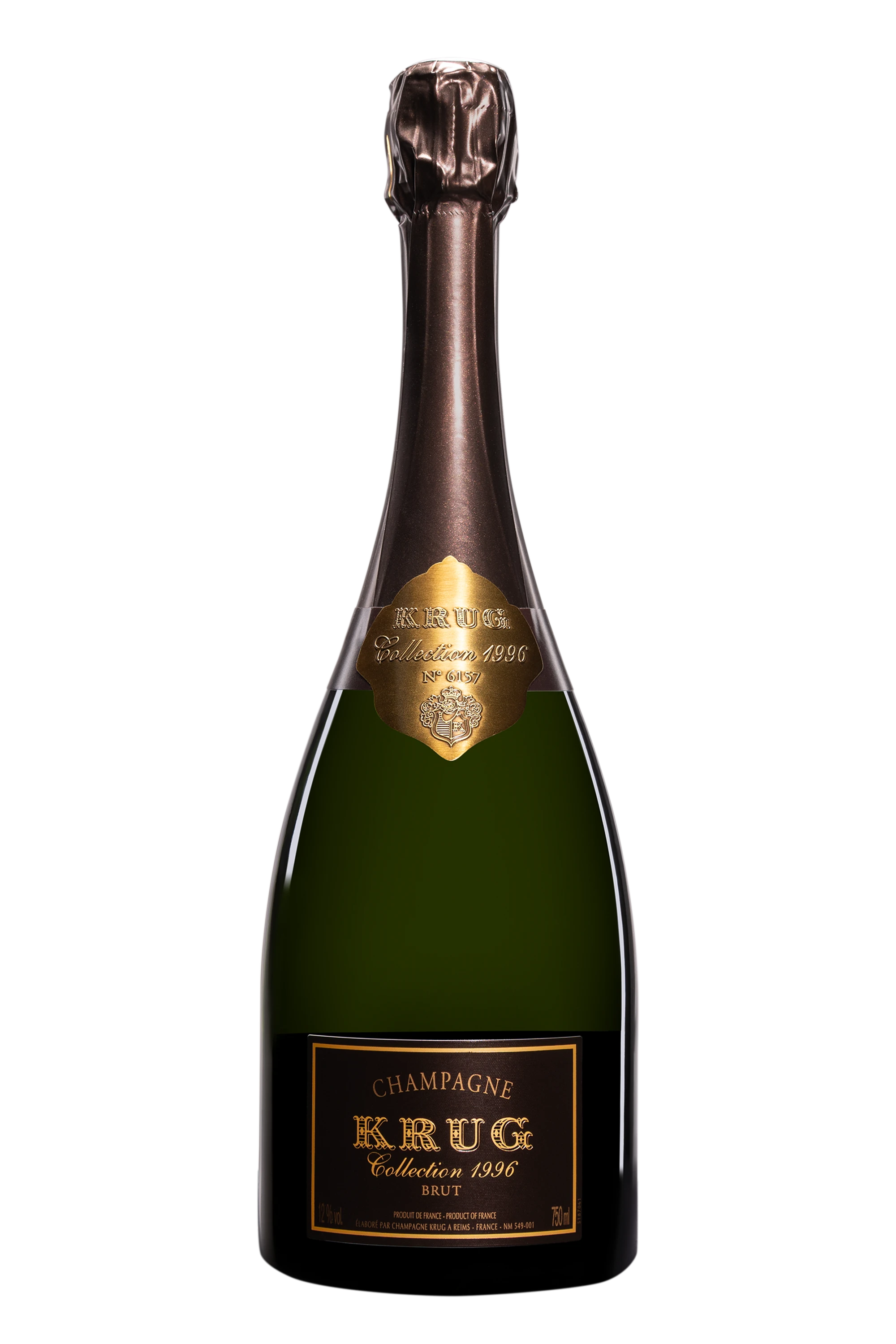 Maison Krug - Champagne Brut Millésimé "Collection" Blanc 1996 12° Wooden case, 75cl