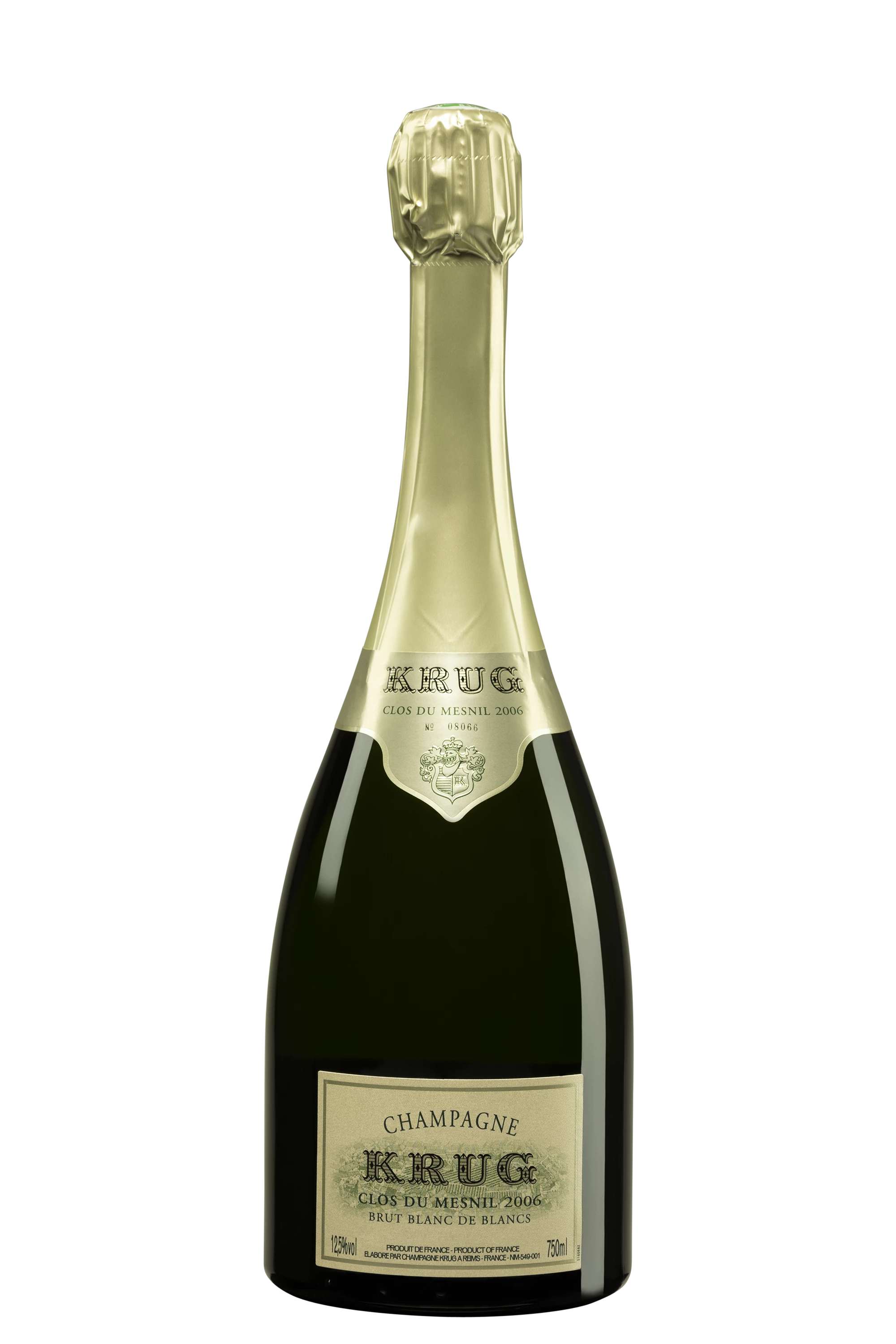 Maison Krug - Champagne Brut Blanc de Blancs Millésimé "Clos du Mesnil" Blanc 2006 12.5° Wooden case, 75cl