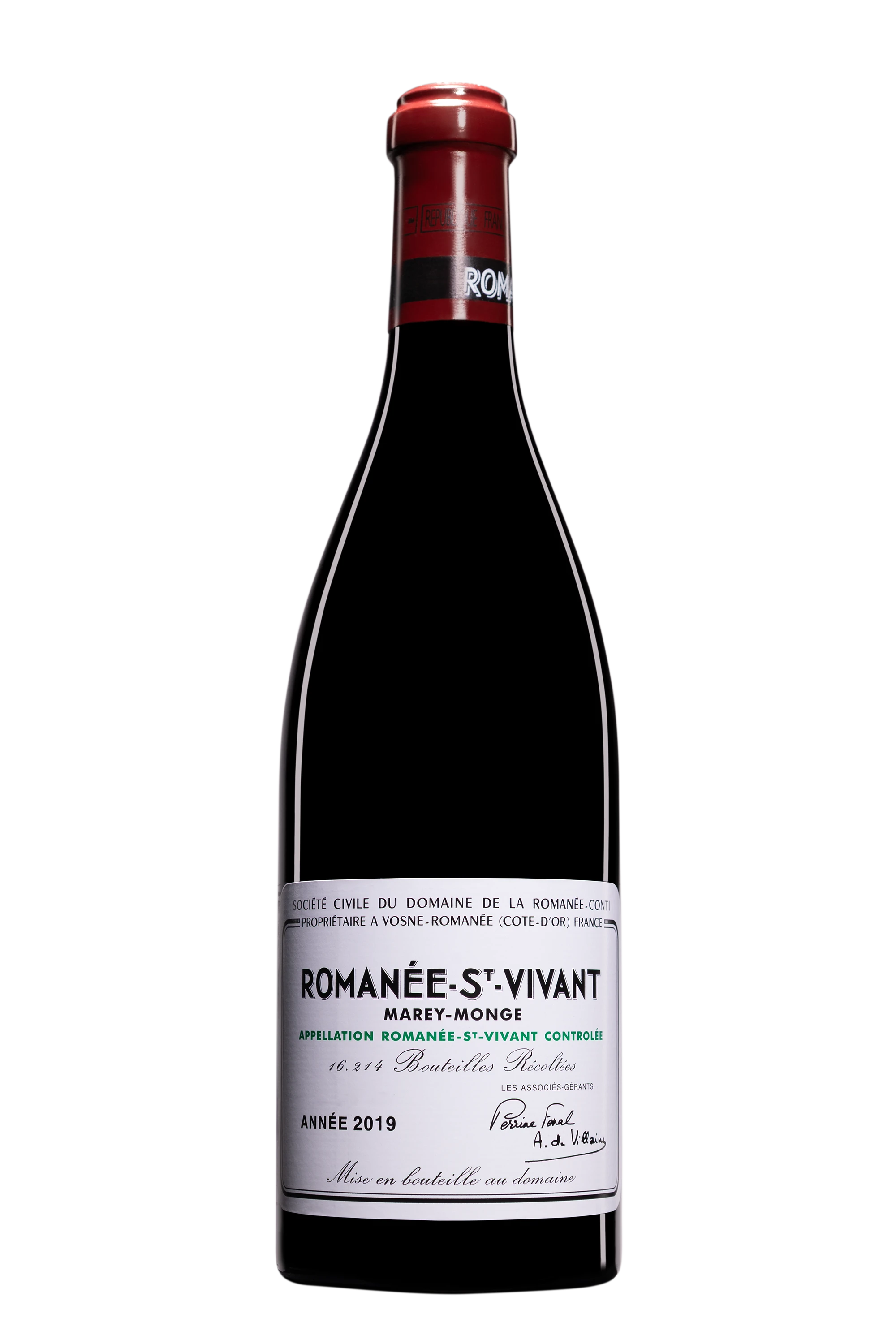 Domaine de la Romanée Conti - Romanée-Saint-Vivant Grand Cru "Marey-Monge" Rouge 2019 14°, 75cl