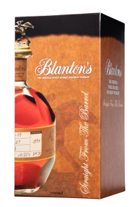Buffalo Trace - Kentucky Bourbon "Blanton's - Straight from the Barrel" Brun NV 61.55° Giftbox, 70cl