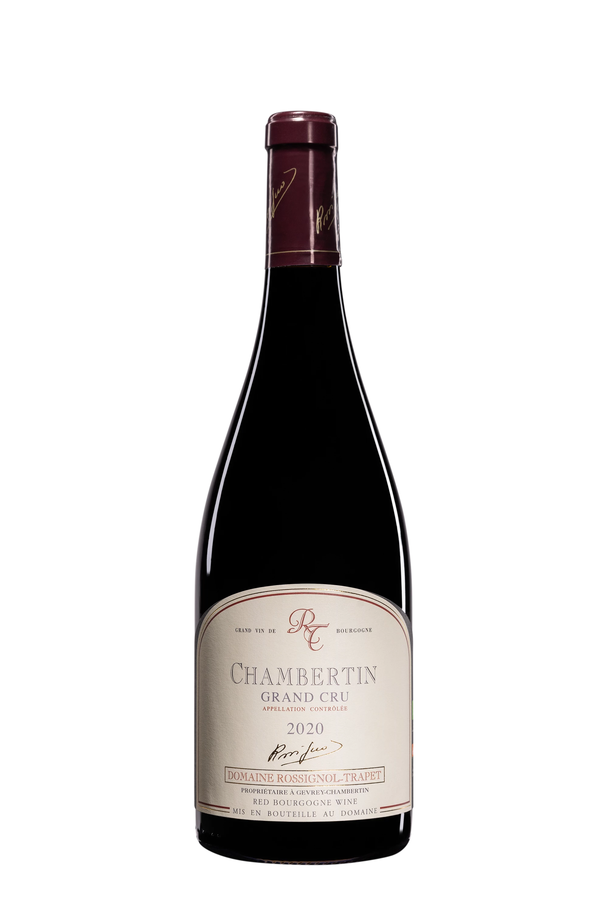 Domaine Rossignol-Trapet - Chambertin Grand Cru Rouge 2020, 75cl