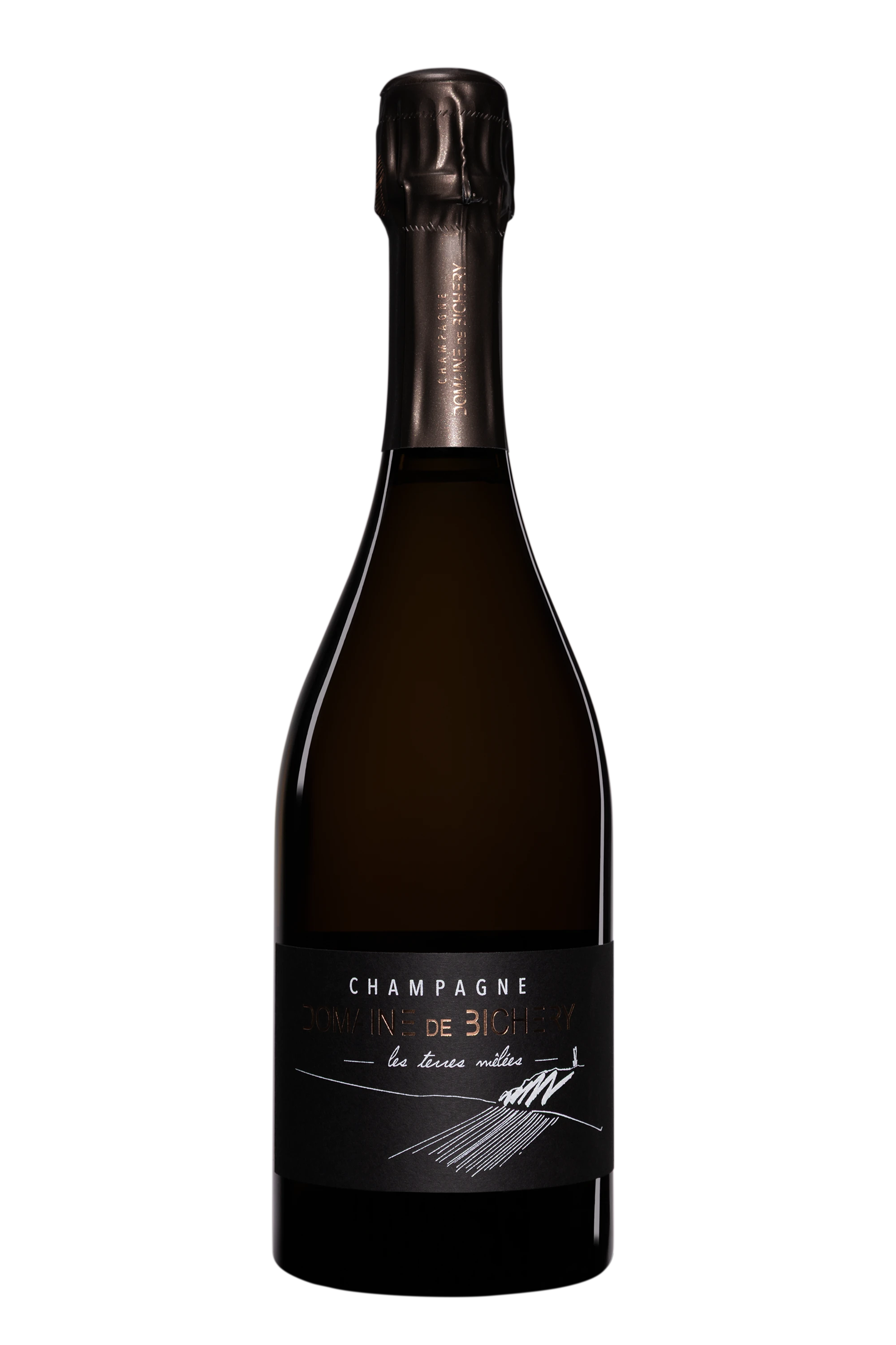 Domaine de Bichery - Champagne Brut Nature Blanc de Noirs "Les Terres Mêlées" Blanc Vendange 2022 12.5°, 75cl