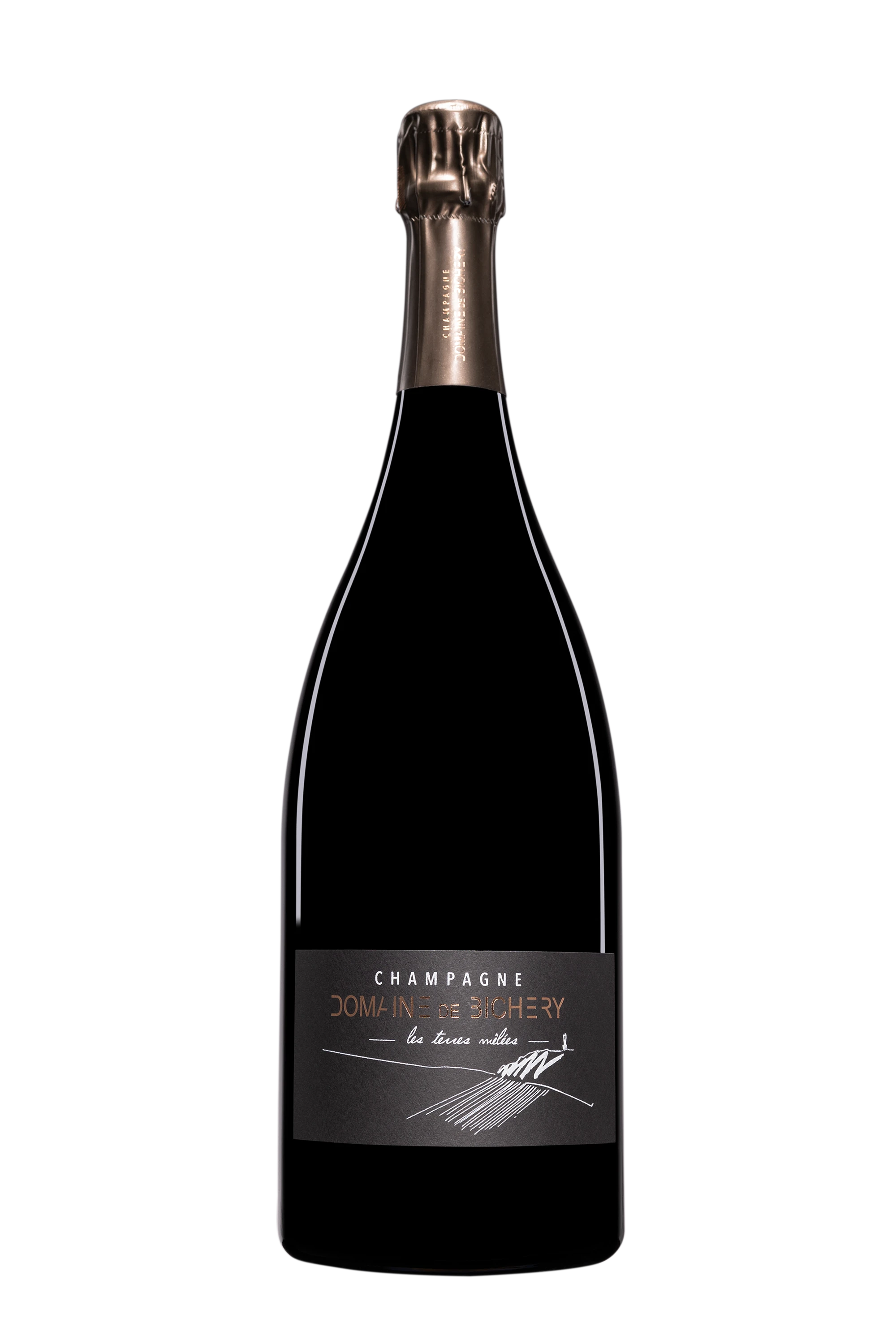 Domaine de Bichery - Champagne Brut Nature Blanc de Noirs "Les Terres Mêlées" Blanc Vendange 2021 Dégorgement 03.2024 12.5°, 150cl