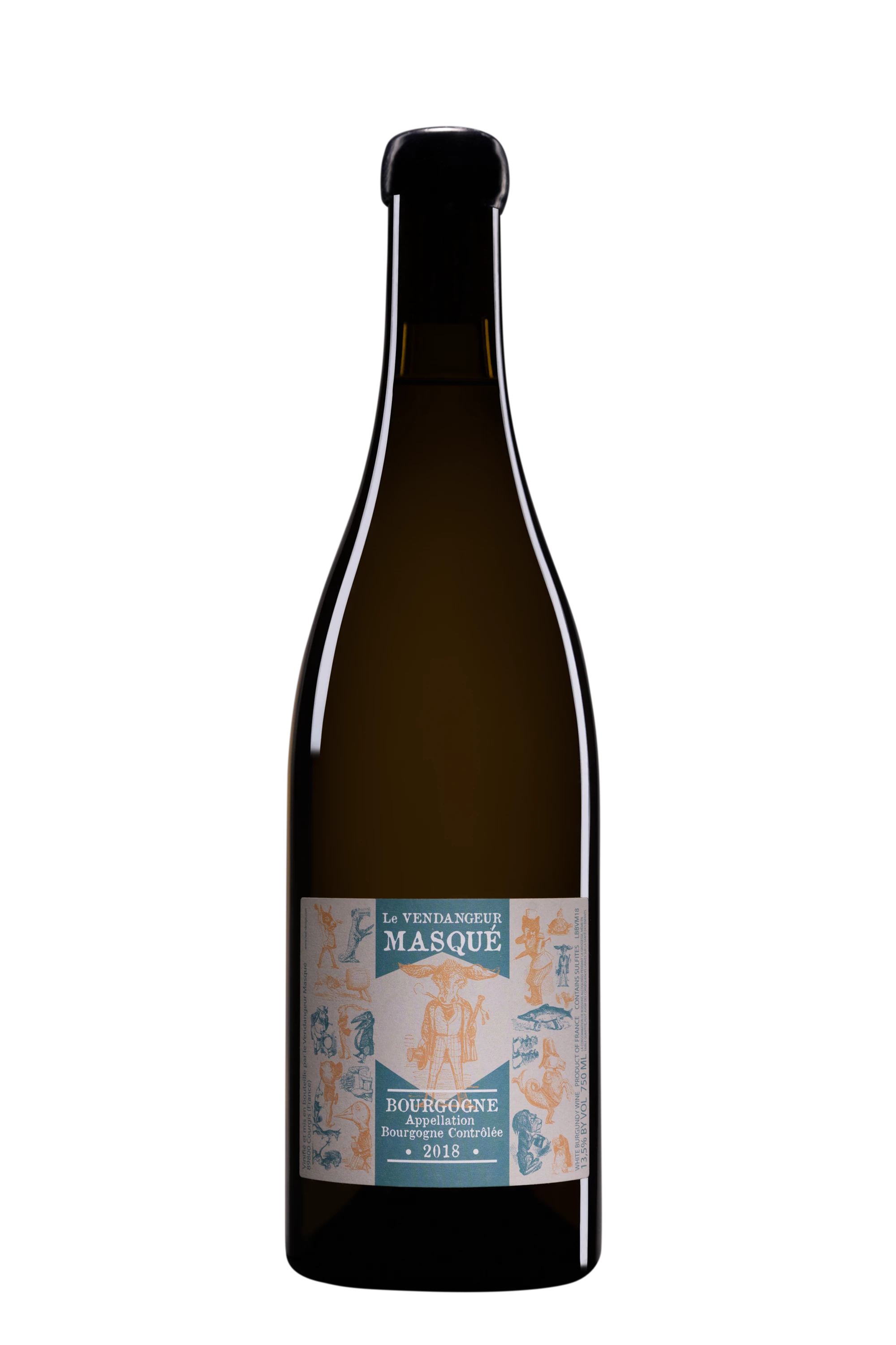 Le Vendangeur Masqué - Bourgogne "Chardonnay" Blanc 2018, 75cl