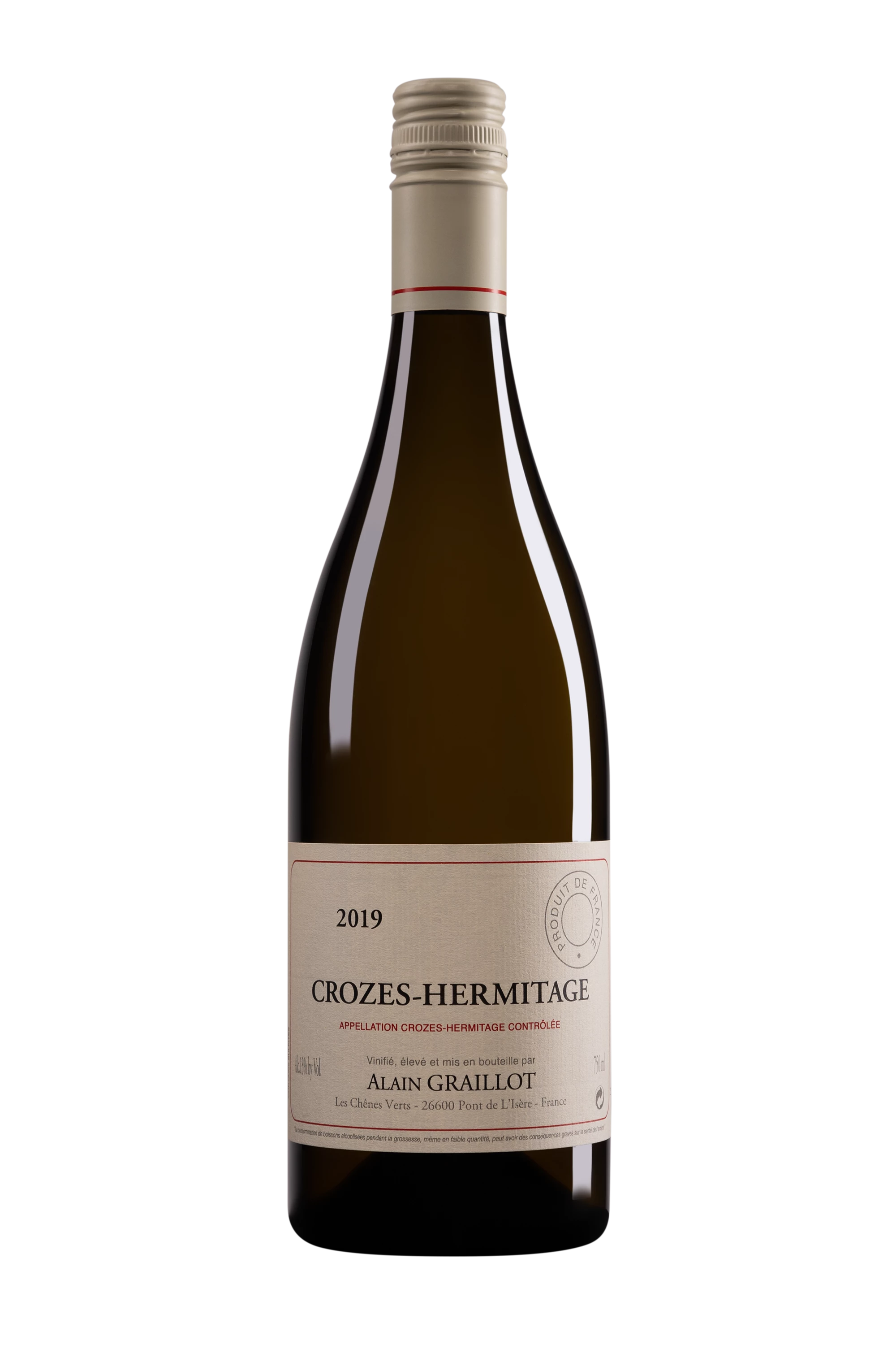 Domaine Alain Graillot - Crozes-Hermitage Blanc 2019, 75cl