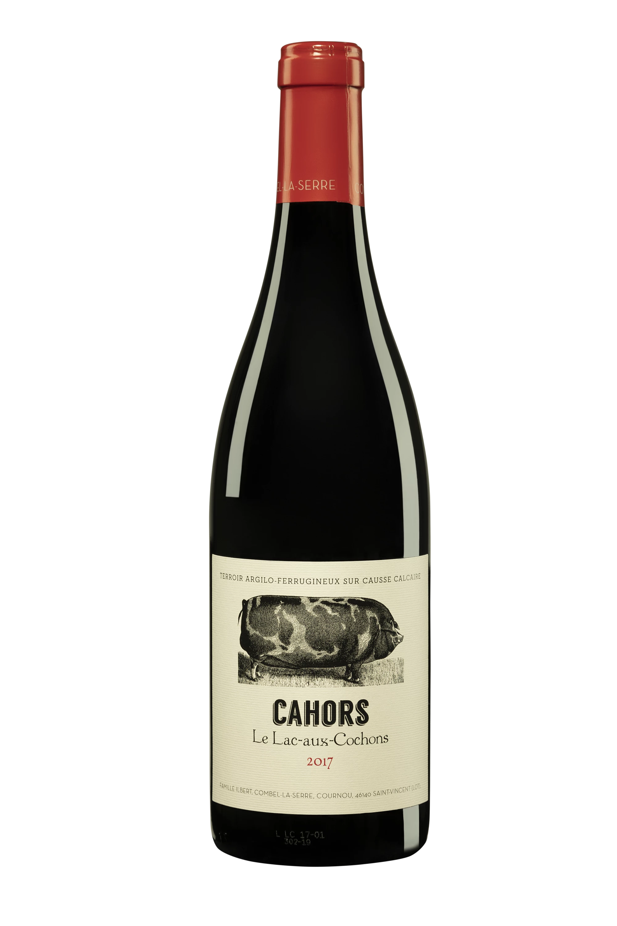 Domaine Combel la Serre - Cahors "Le Lac aux Cochons" Rouge 2017, 75cl