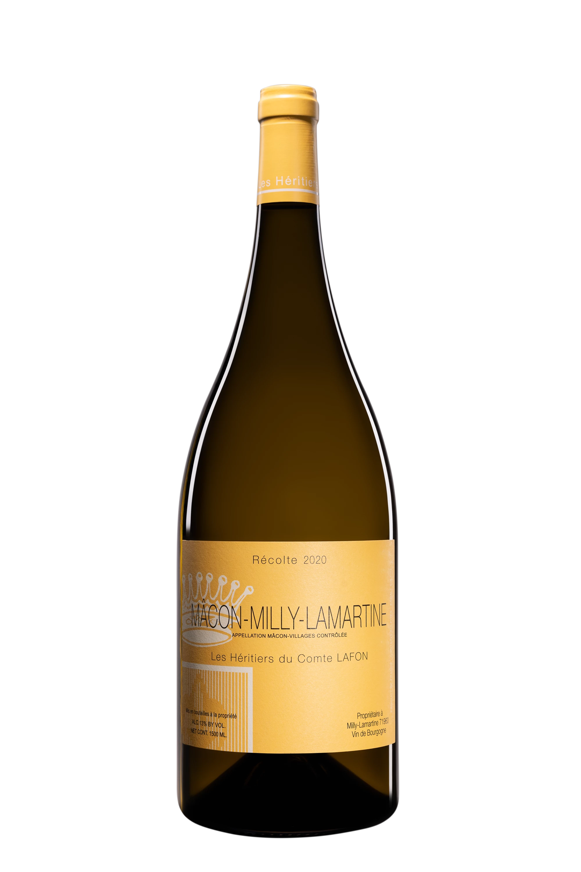 Domaine Les Heritiers du Comtes Lafon - Mâcon "Milly-Lamartine" Blanc 2020, 150cl