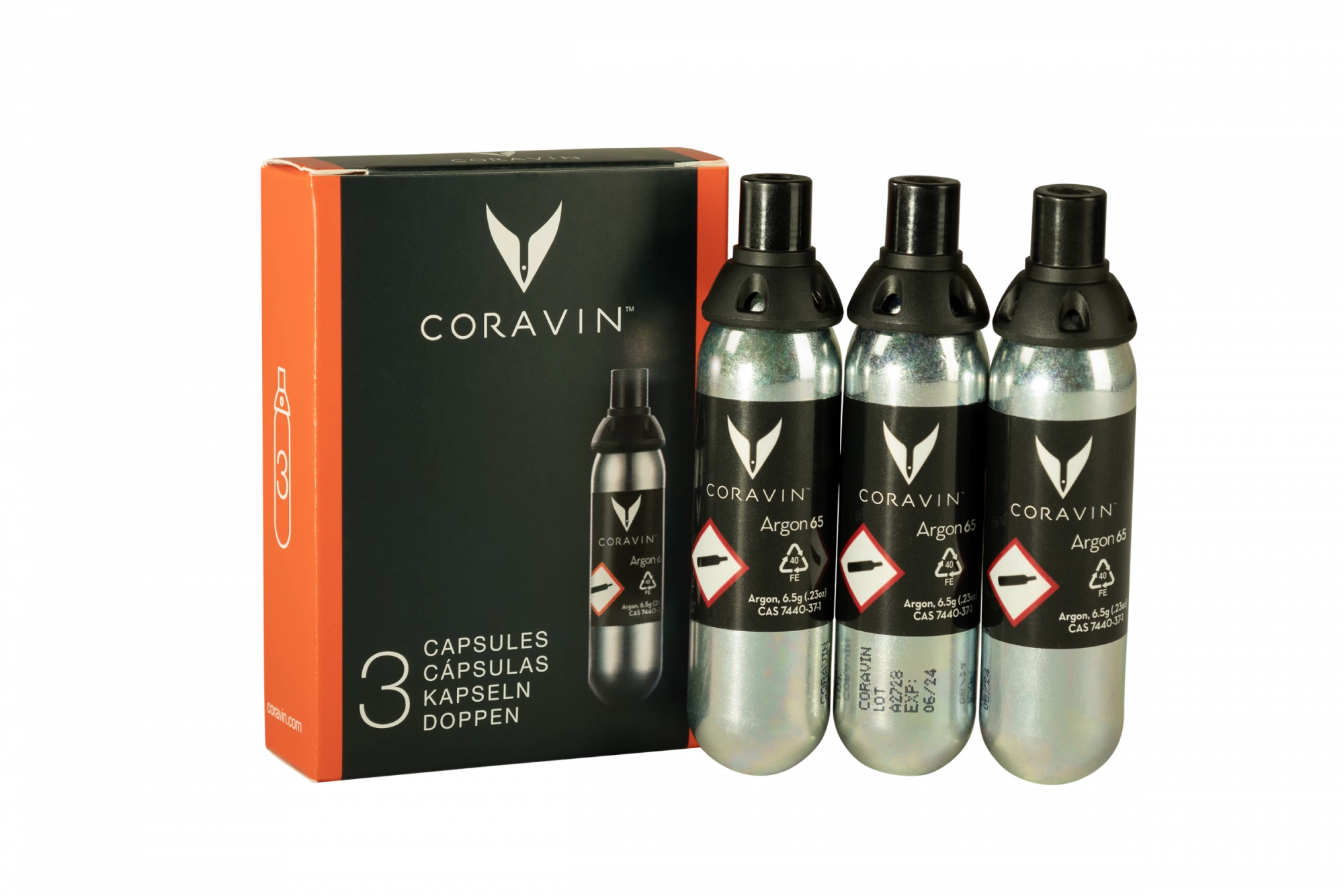 Coravin - Pack de 3 Capsules