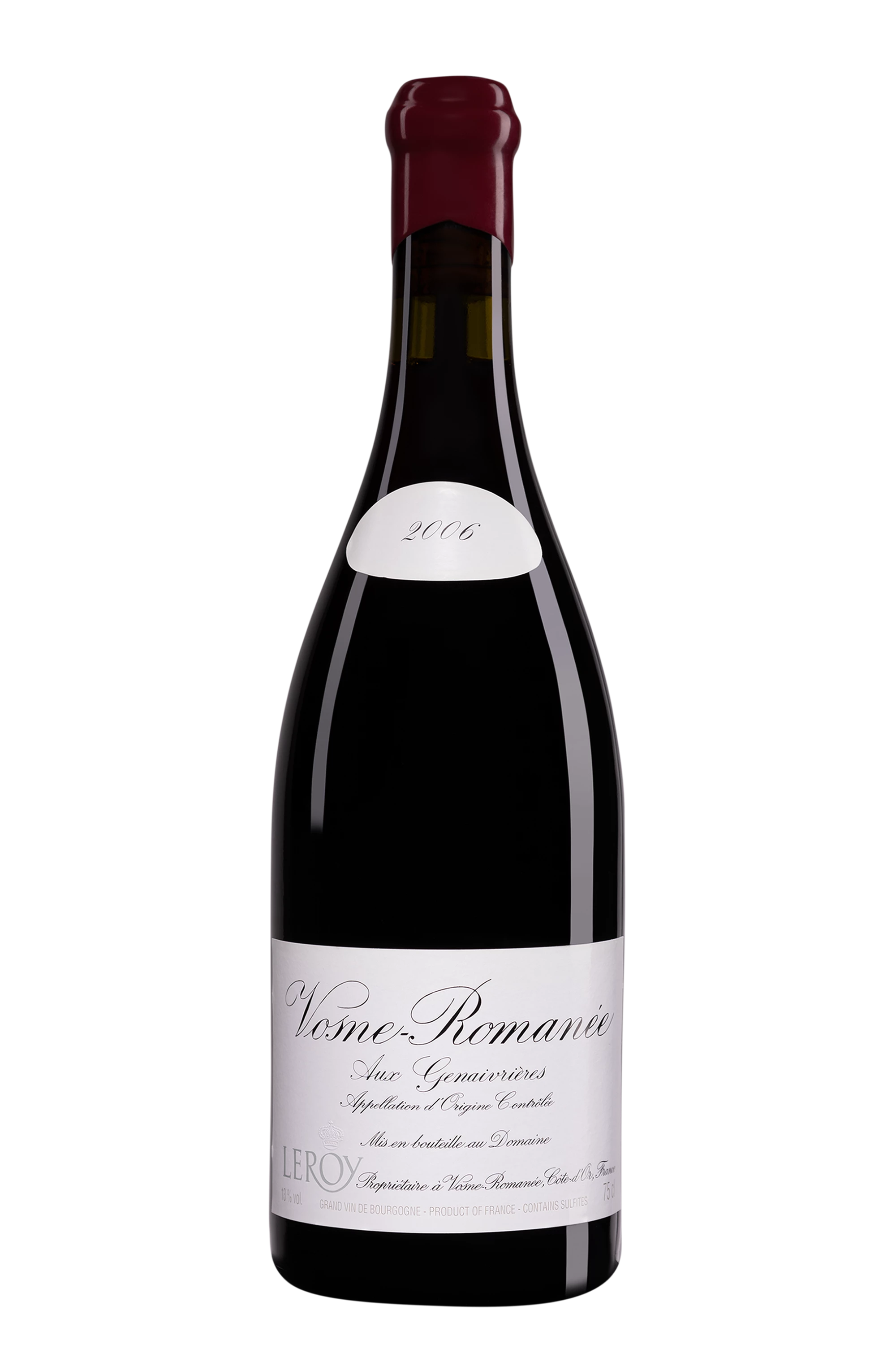 Domaine Leroy - Vosne-Romanée "Les Genaivrières" Rouge 2006, 75cl