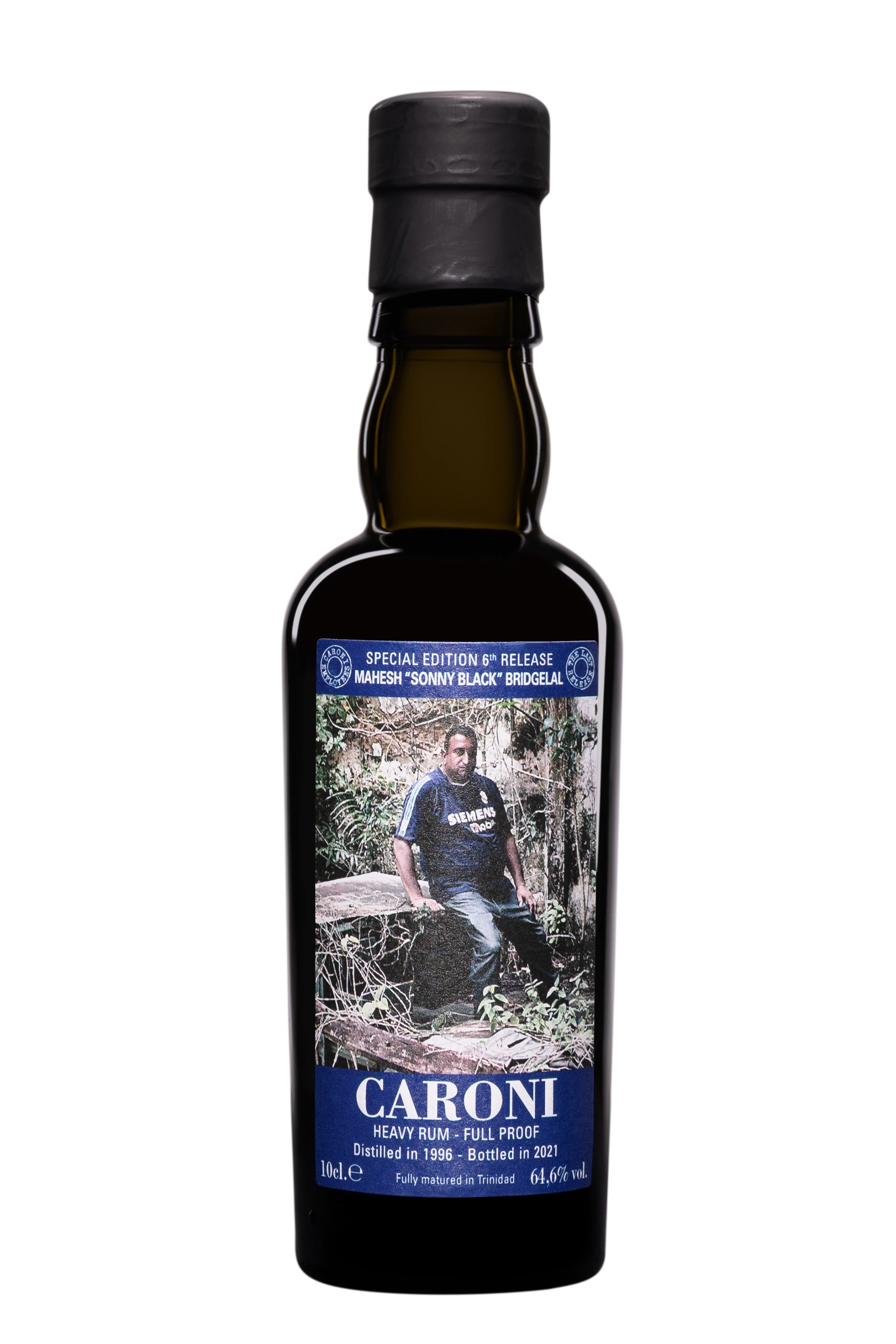 Vélier - Molasses Trinidadian Rhum "25 Ans Caroni - Mahesh Bridgelal Employees 6th Release - Release 2021" Brun 1996 66.5° Giftbox, 10cl