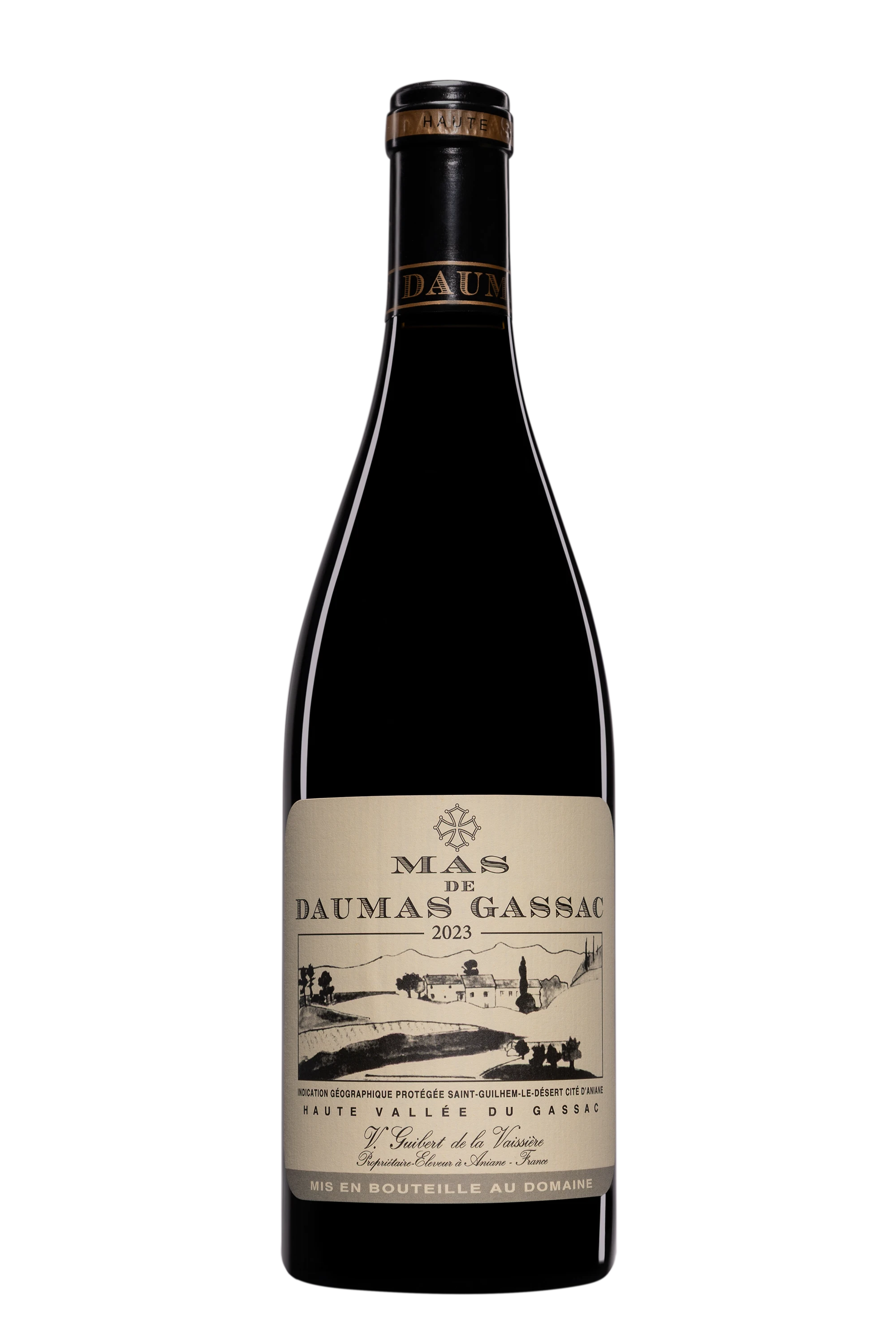 Mas Daumas Gassac - Vin de Pays de Saint Guilhem-le-Désert - Cité d'Aniane Rouge 2023, 75cl