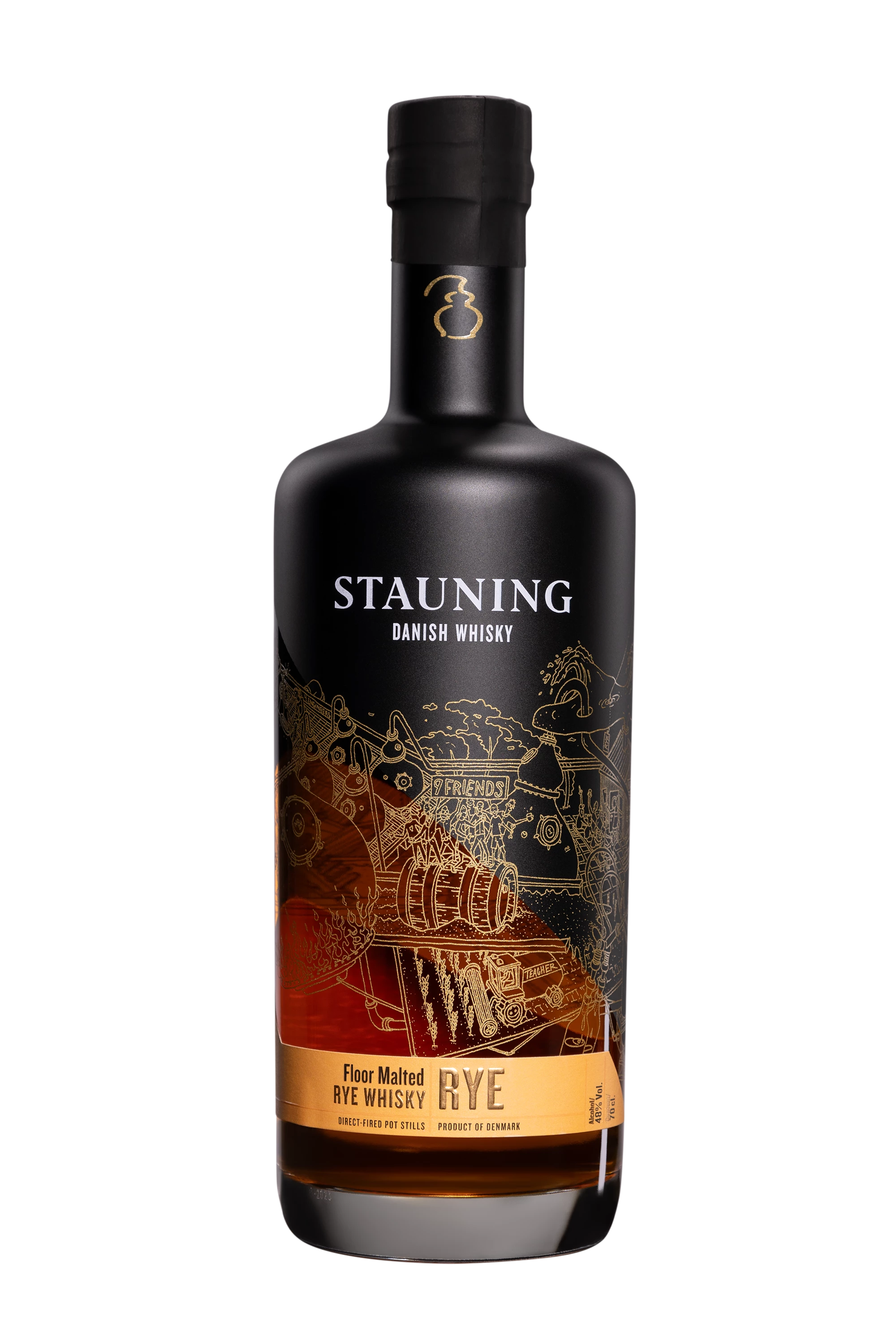 Stauning  - Rye Danish Whisky 48°, 70cl