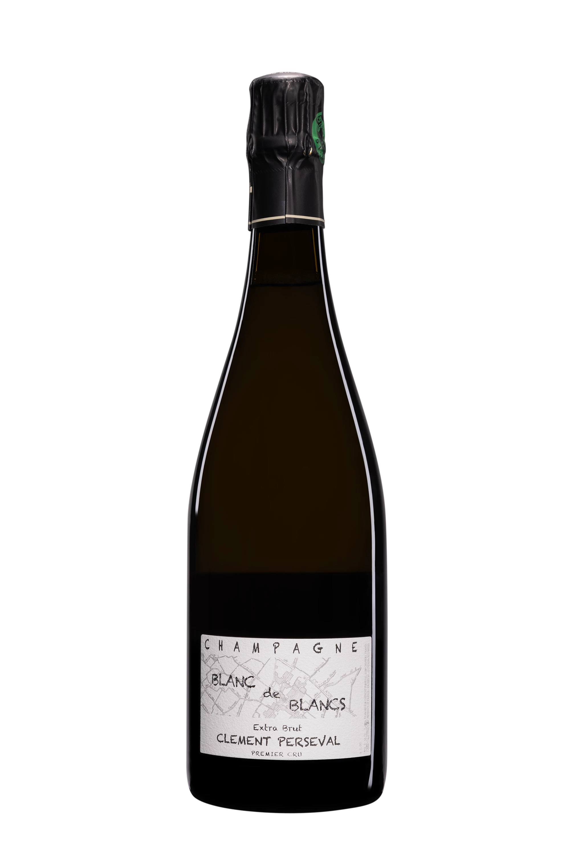 Domaine Clément Perseval - Champagne Extra-Brut 1er Cru Blanc de Blancs Blanc NV 12.5°, 75cl