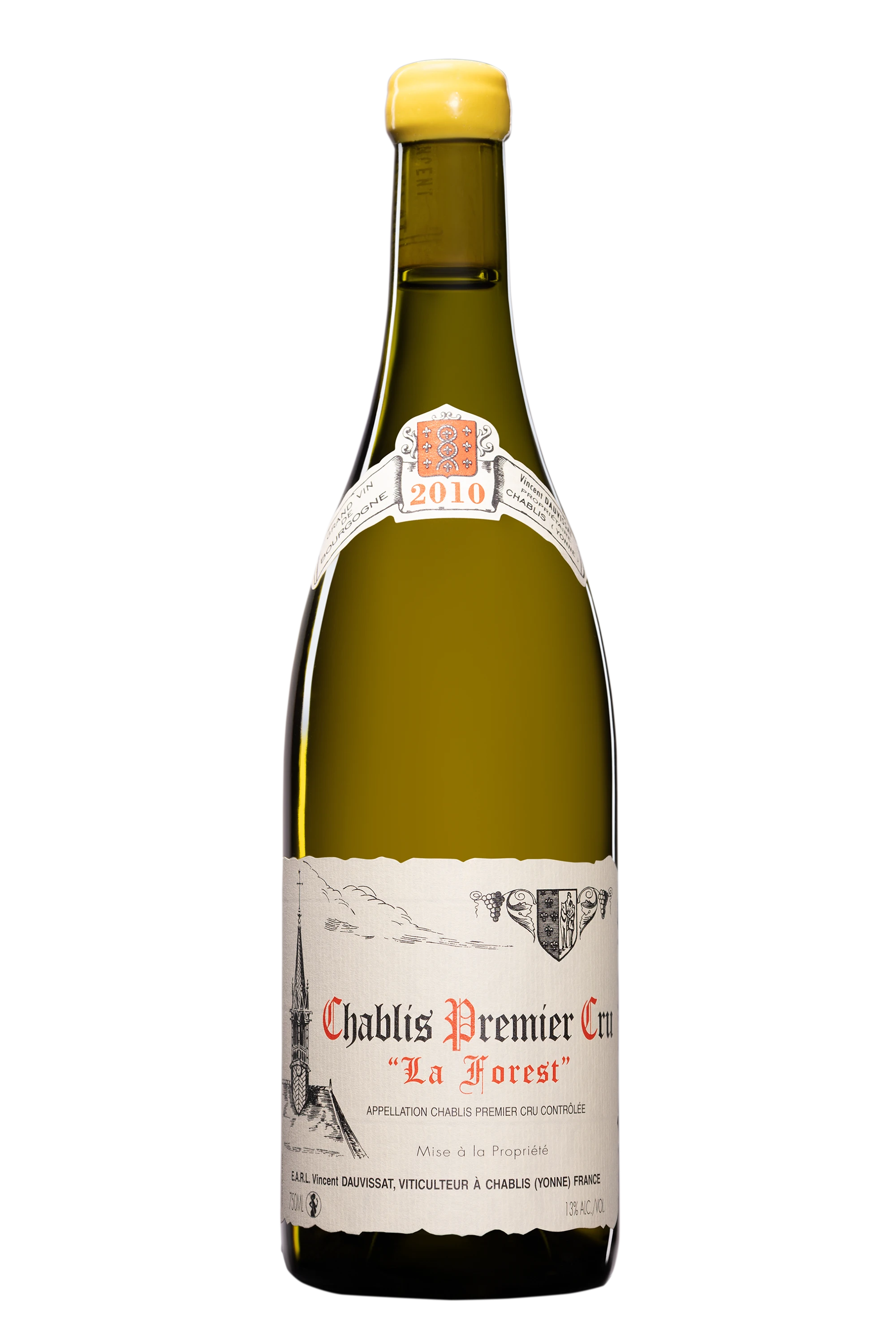 Domaine Vincent Dauvissat - Chablis 1er Cru "La Forest" Blanc 2010 13°, 75cl