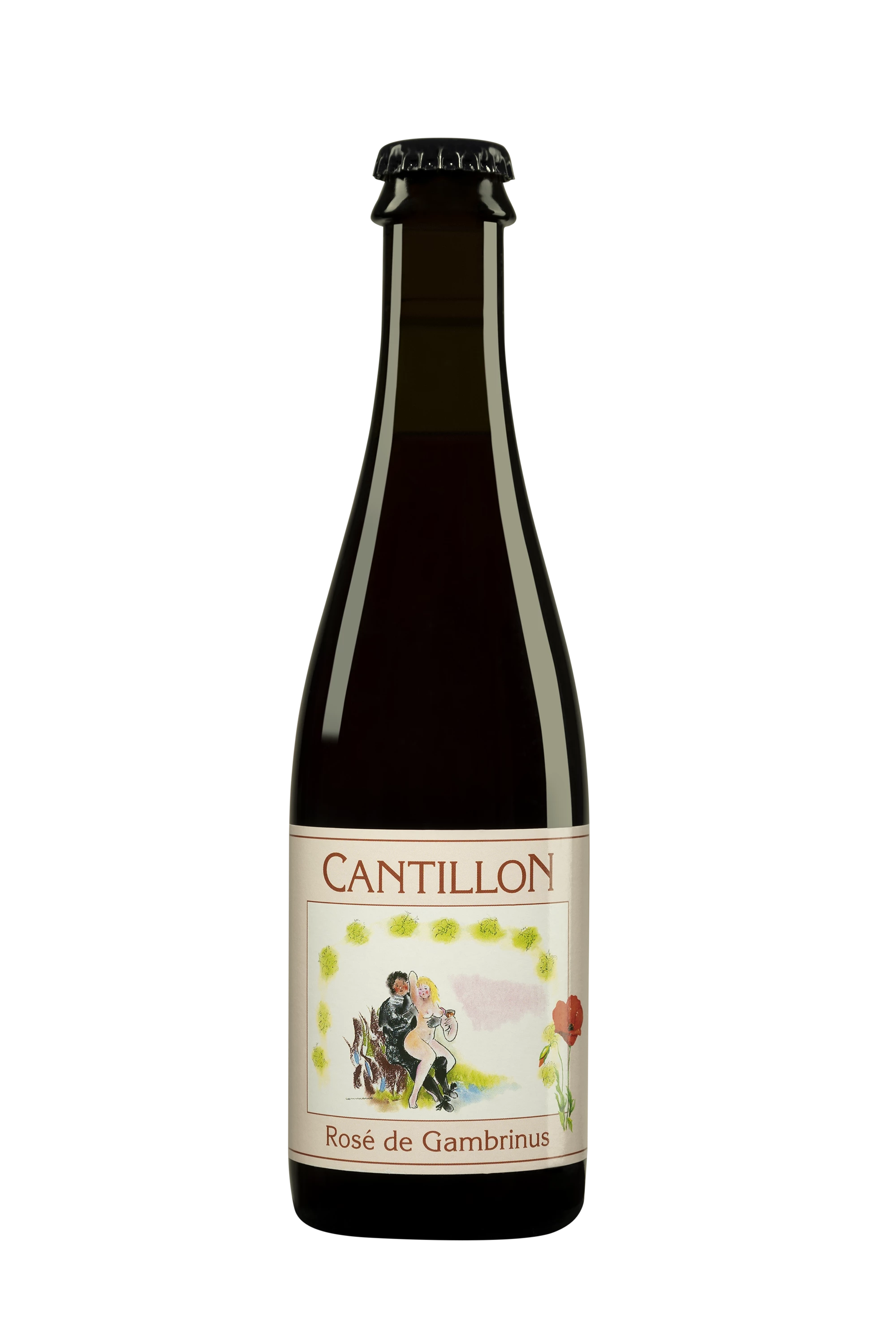 Brasserie Cantillon - Bière de Belgique "Rosé de Gambrinus" 5°, 37.5cl